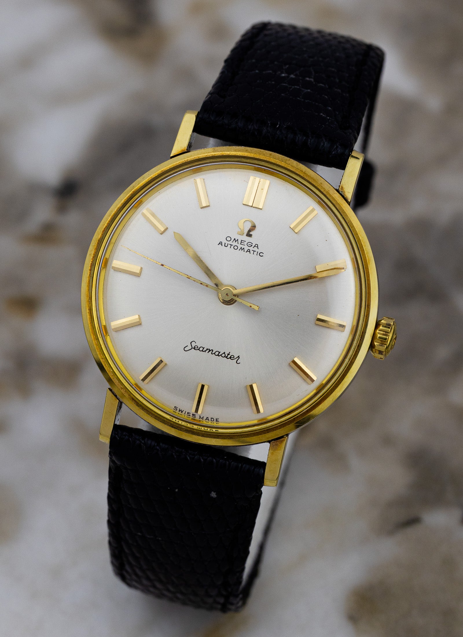 1960s Omega Seamaster Automatic Gold Cap 14740