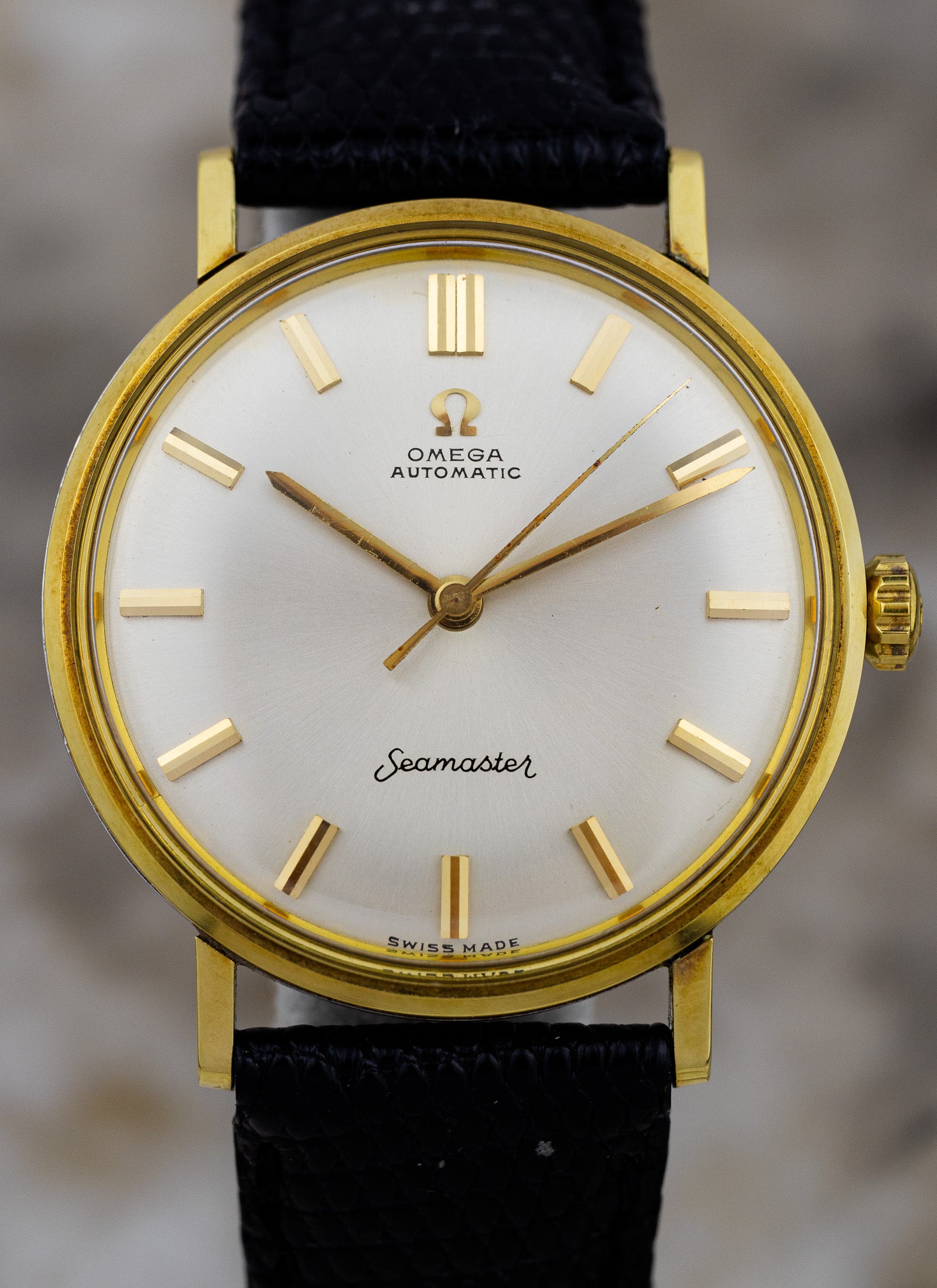 1960s Omega Seamaster Automatic Gold Cap 14740