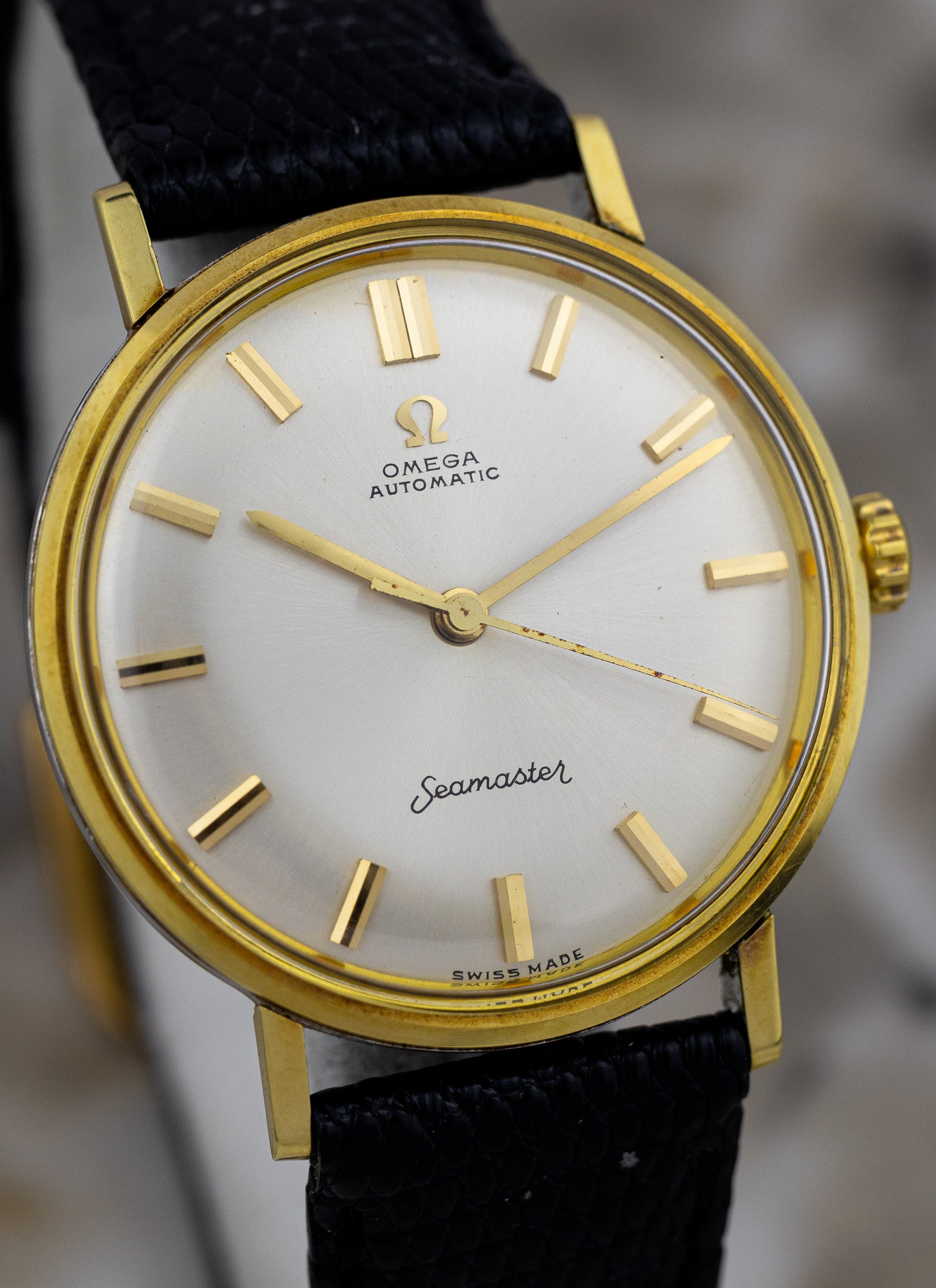 1960s Omega Seamaster Automatic Gold Cap 14740