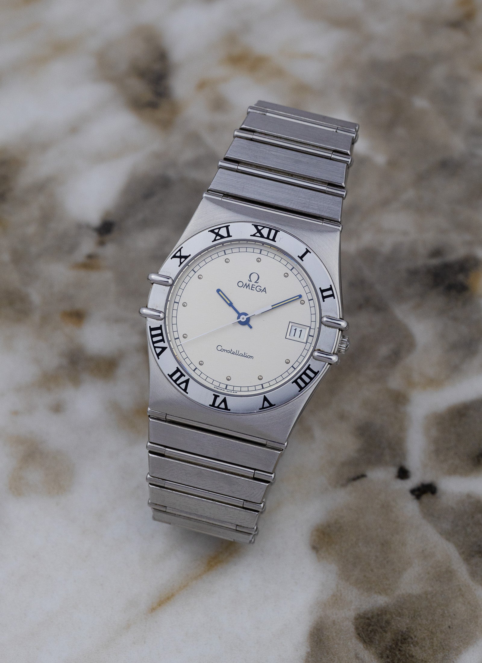 1980s Omega Constellation Manhattan 396.1070 cal. 1438 Full Set