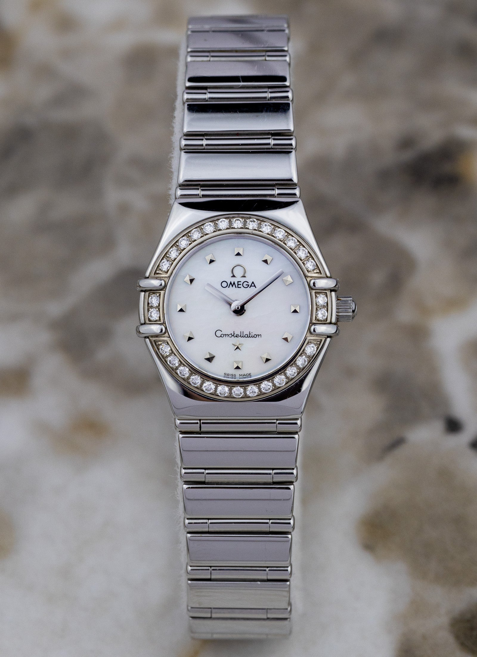 2001 Lady Omega Constellation My Choice Diamonds 1465.71.0 Full Set