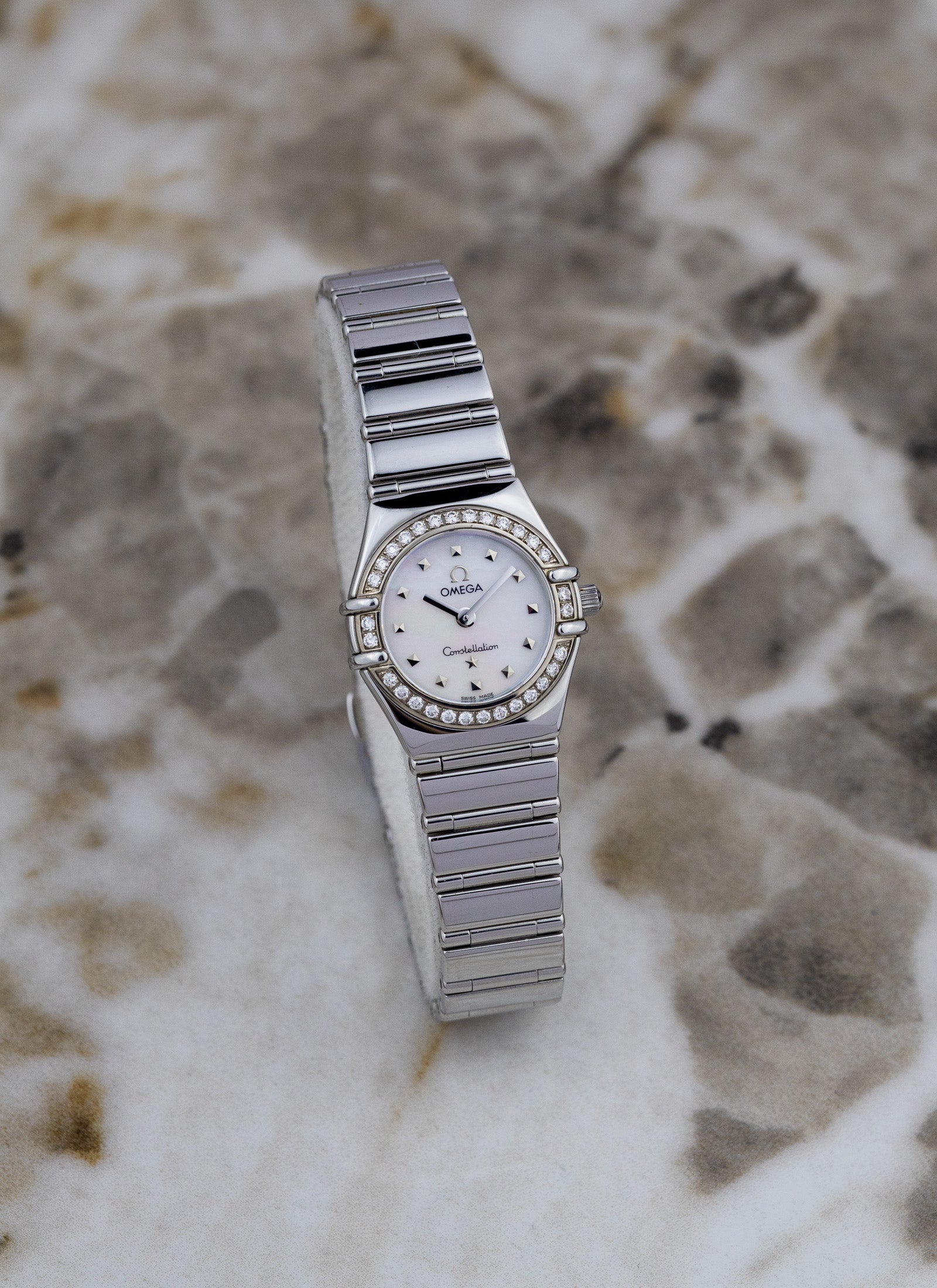 2001 Lady Omega Constellation My Choice Diamonds 1465.71.0 Full Set