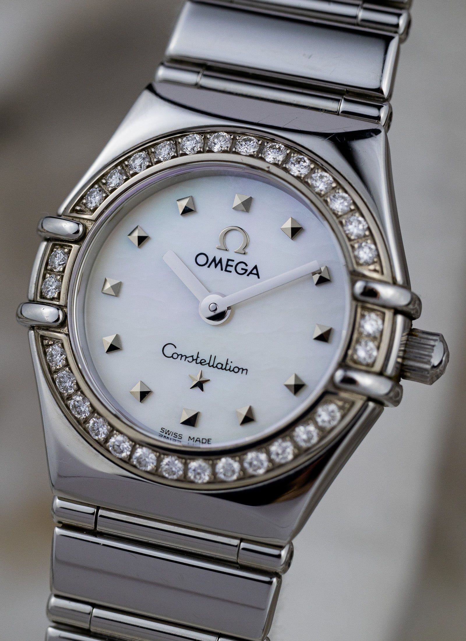 2001 Lady Omega Constellation My Choice Diamonds 1465.71.0 Full Set