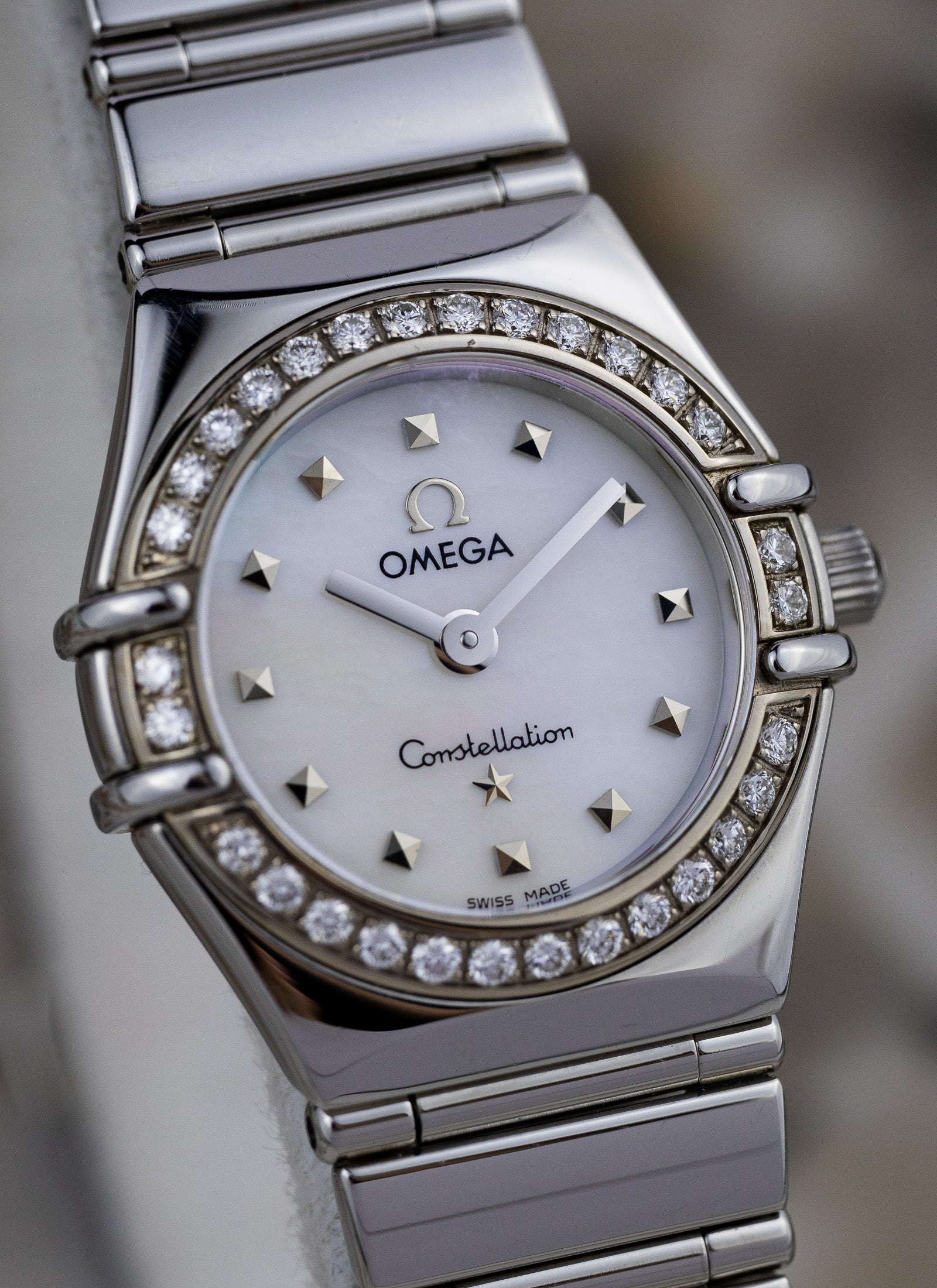 2001 Lady Omega Constellation My Choice Diamonds 1465.71.0 Full Set