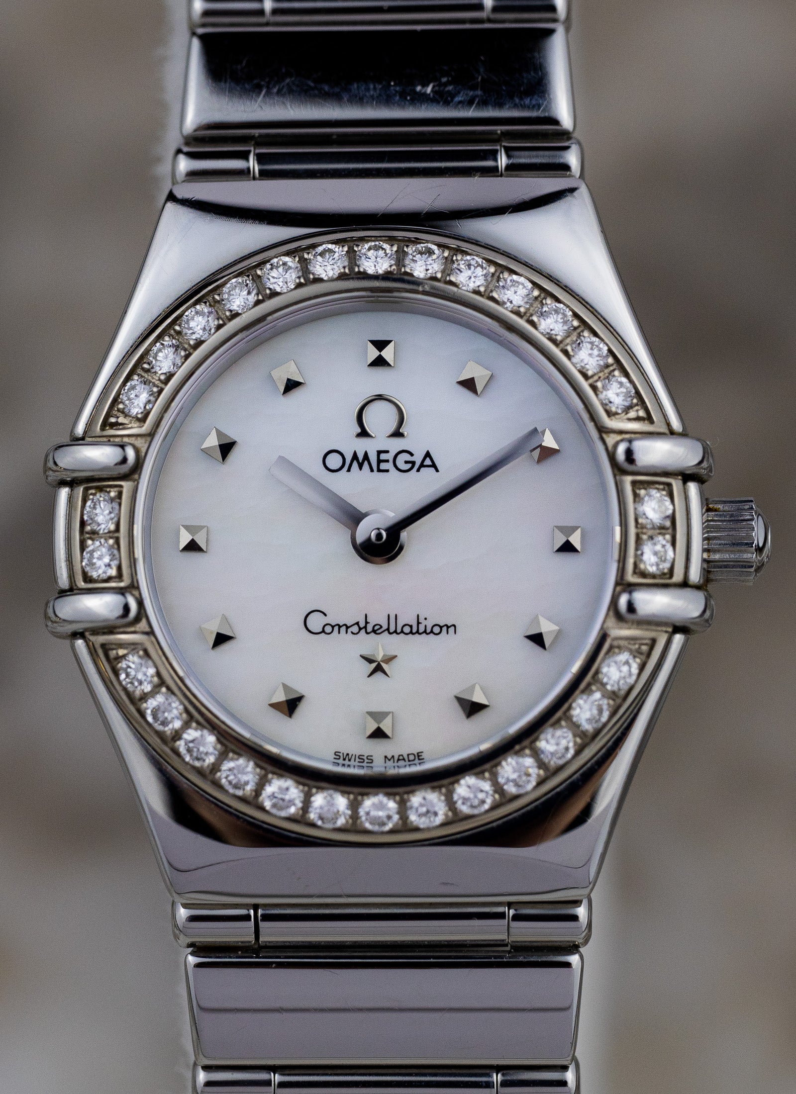 2001 Lady Omega Constellation My Choice Diamonds 1465.71.0 Full Set