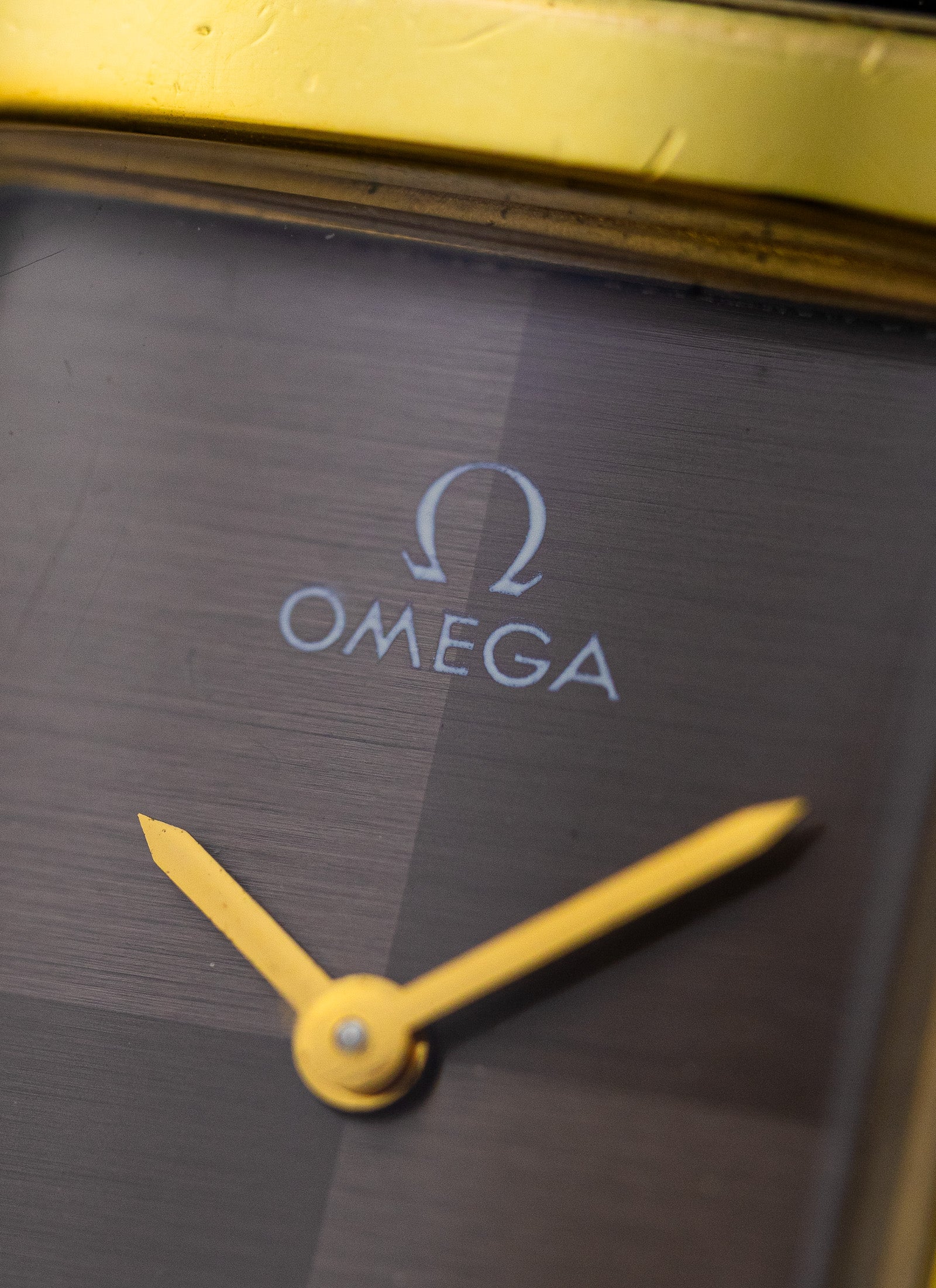 1970s Omega De Ville Brown Two Tone Dial 511.0458