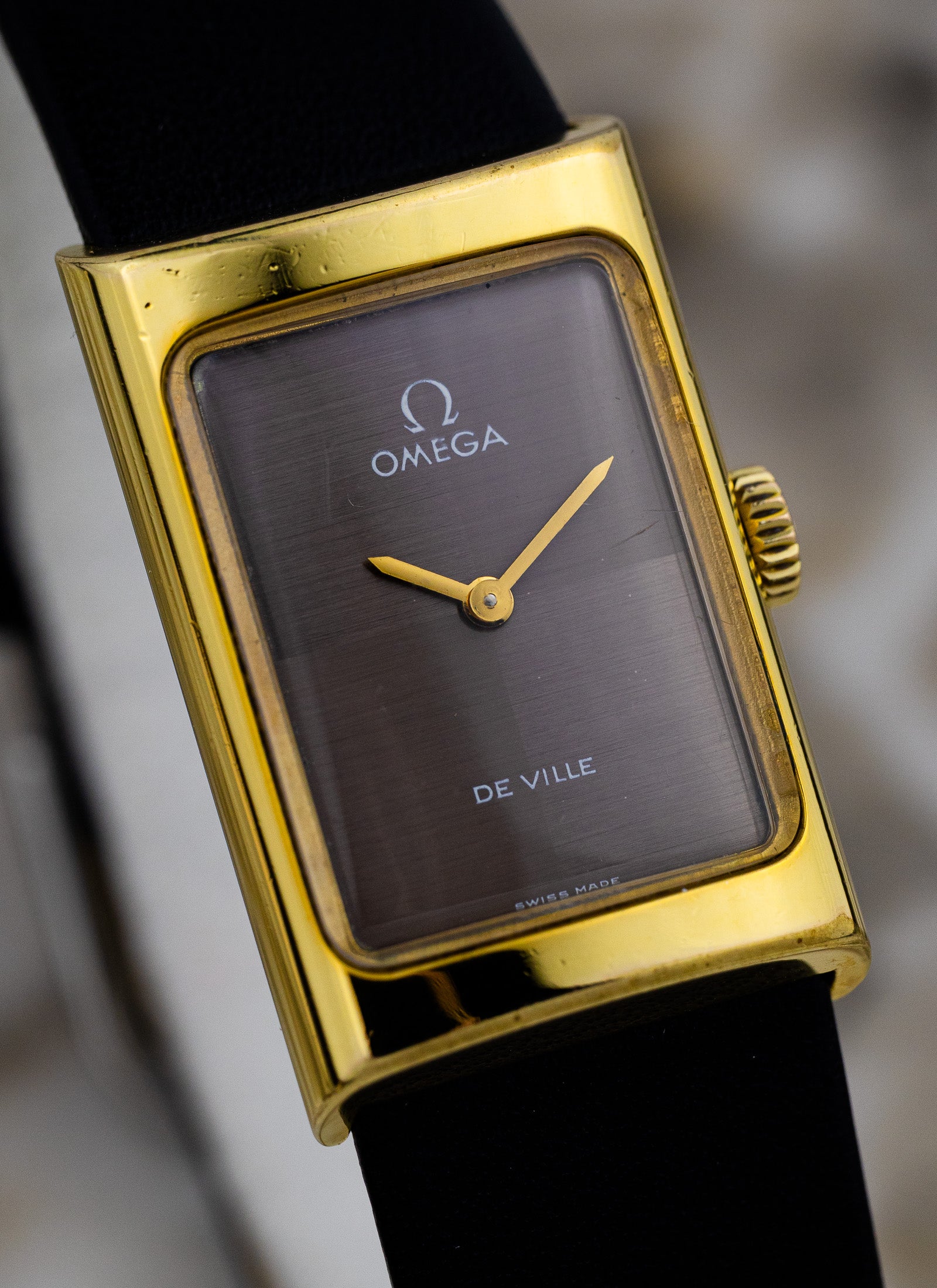 1970s Omega De Ville Brown Two Tone Dial 511.0458