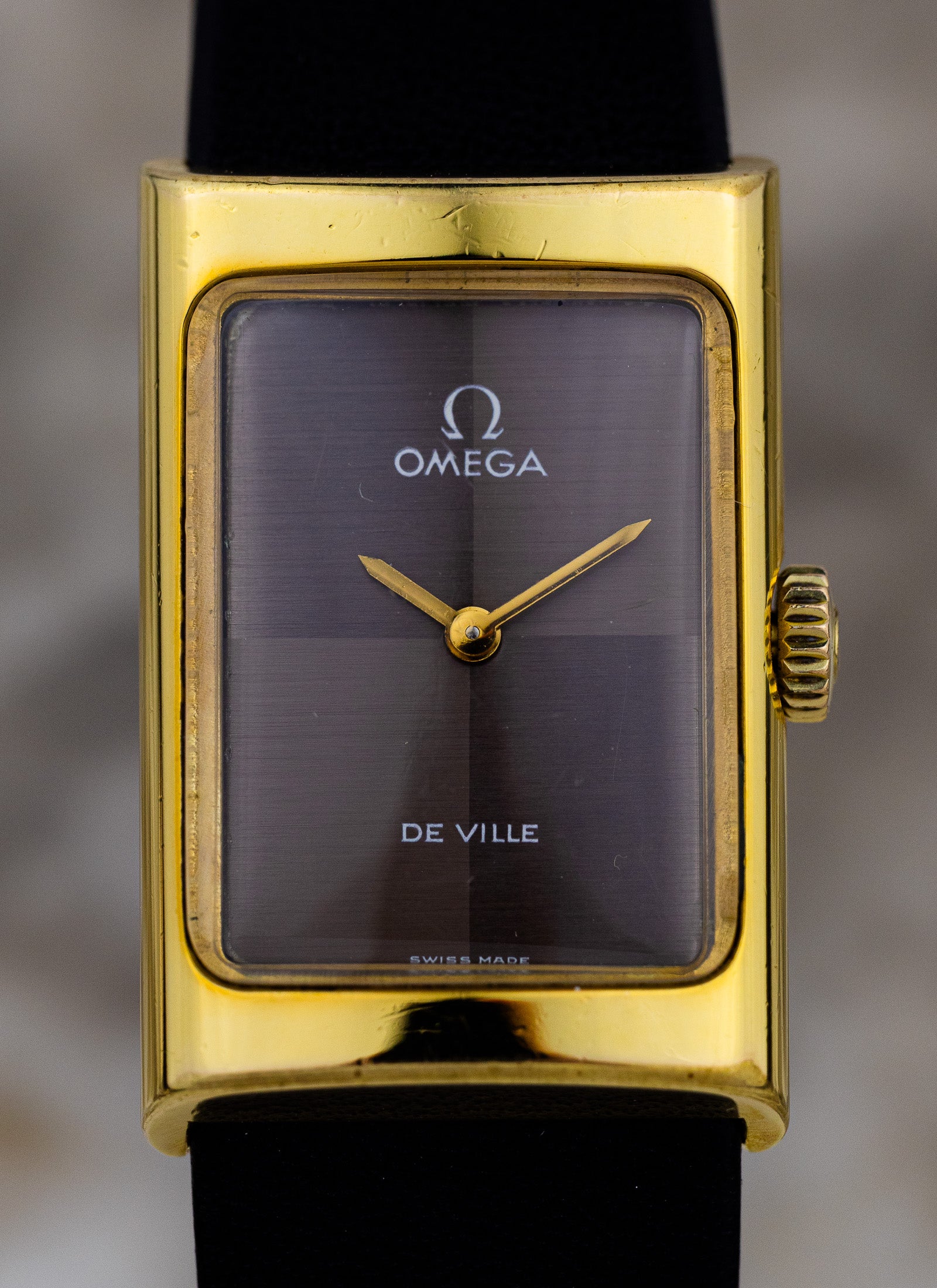 1970s Omega De Ville Brown Two Tone Dial 511.0458