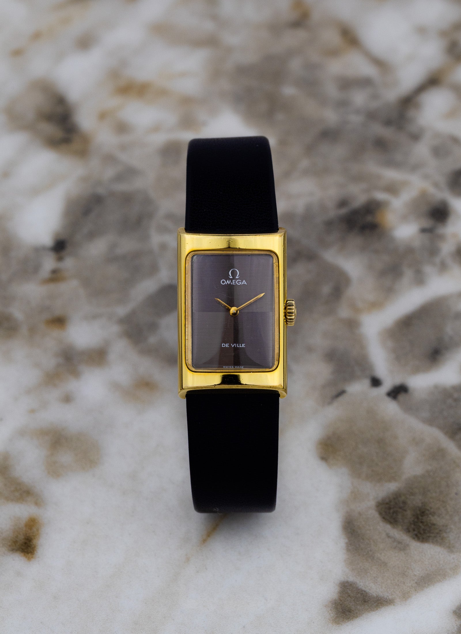 1970s Omega De Ville Brown Two Tone Dial 511.0458