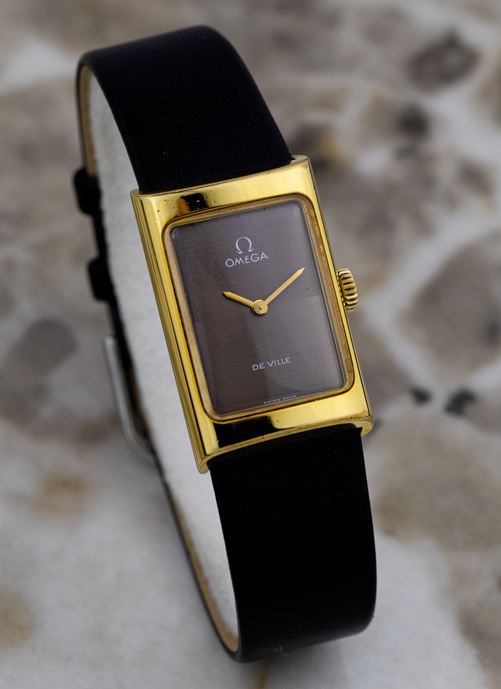 1970s Omega De Ville Brown Two Tone Dial 511.0458