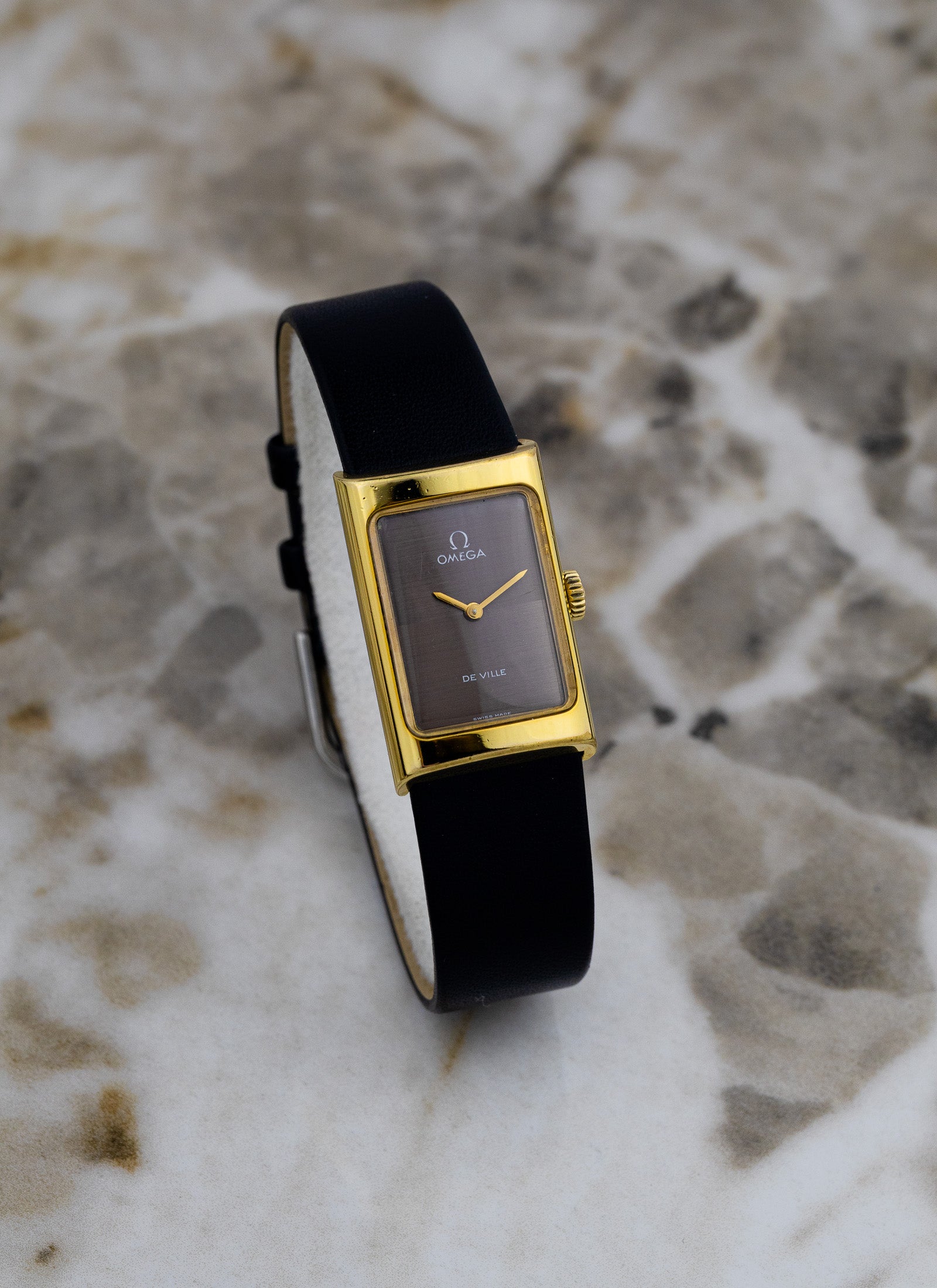 1970s Omega De Ville Brown Two Tone Dial 511.0458