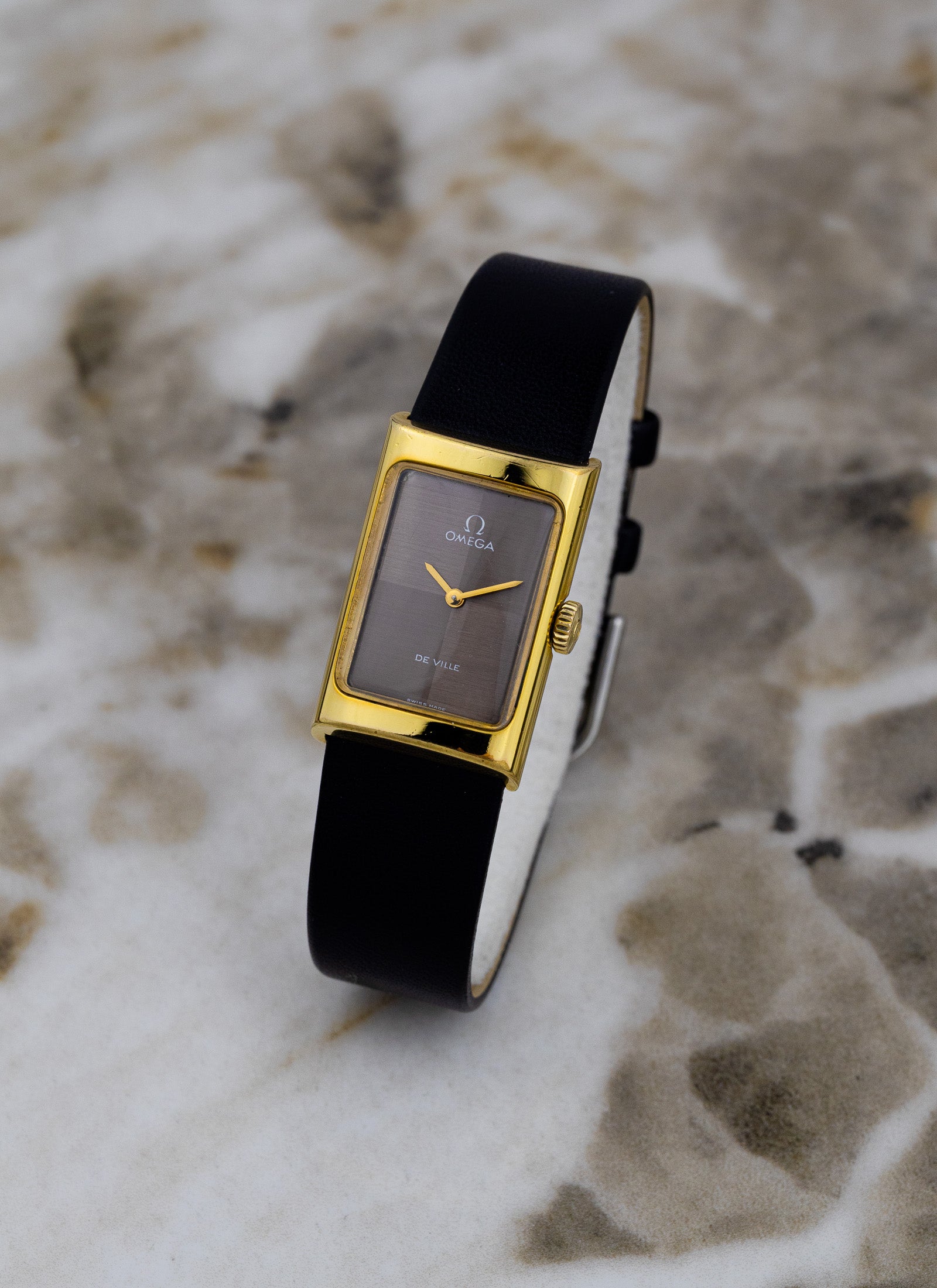 1970s Omega De Ville Brown Two Tone Dial 511.0458