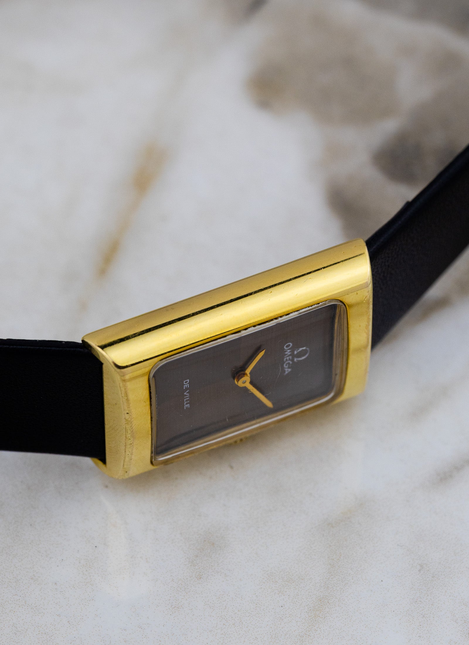 1970s Omega De Ville Brown Two Tone Dial 511.0458