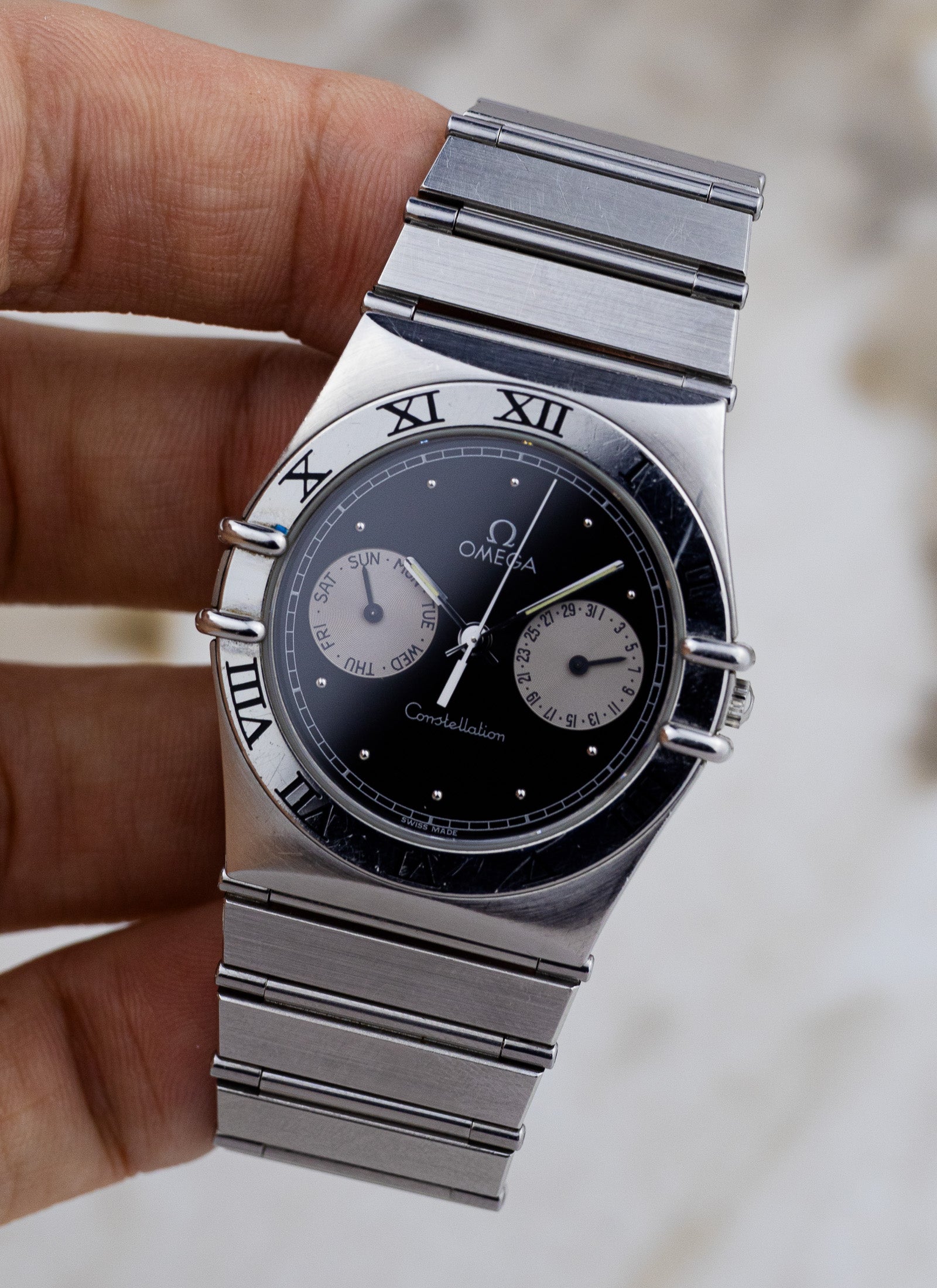1995 Omega Constellation Manhattan Day-Date 396.1070