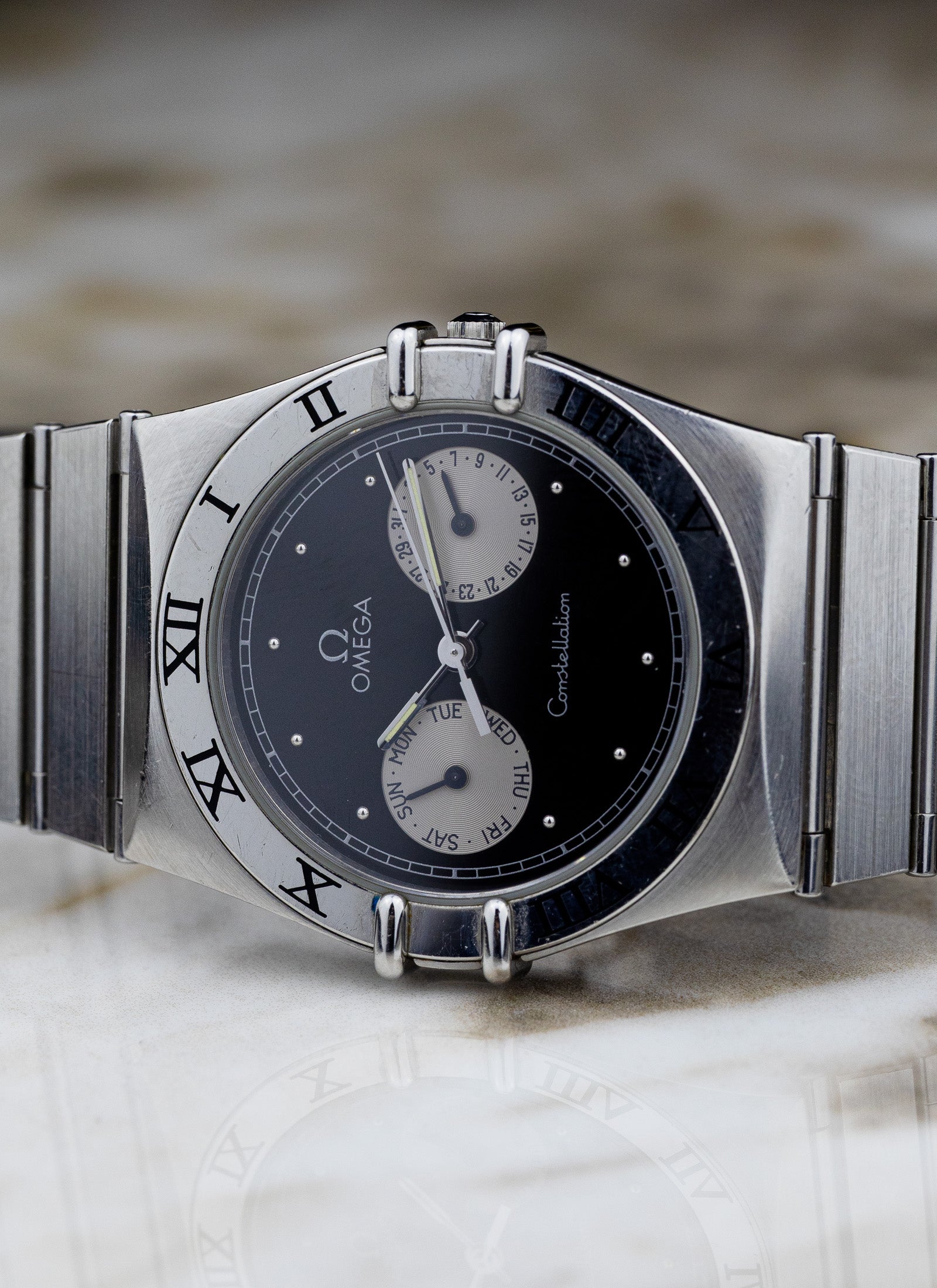 1995 Omega Constellation Manhattan Day-Date 396.1070