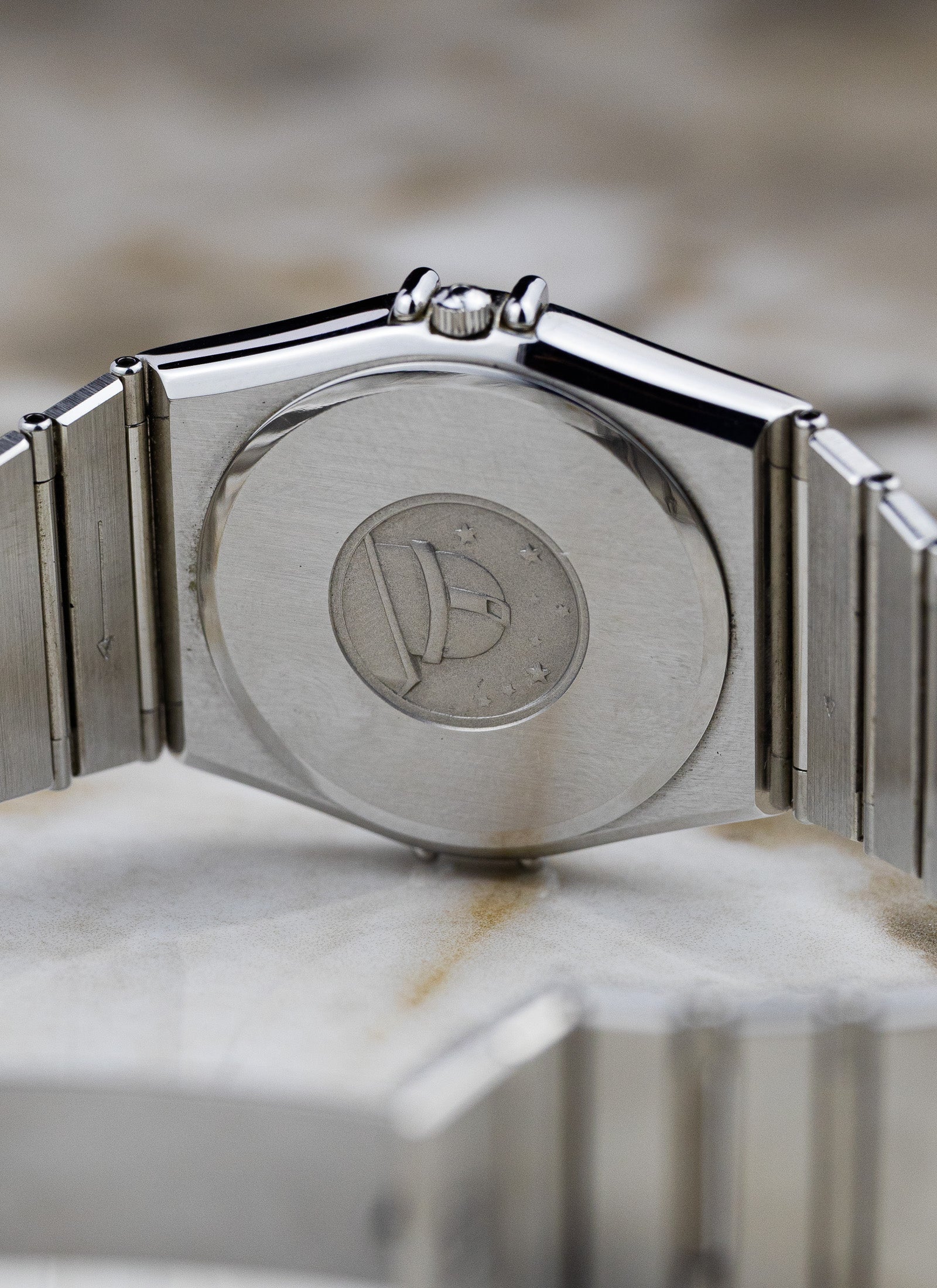 1980s Omega Constellation Manhattan 396.1070 cal. 1438 Full Set