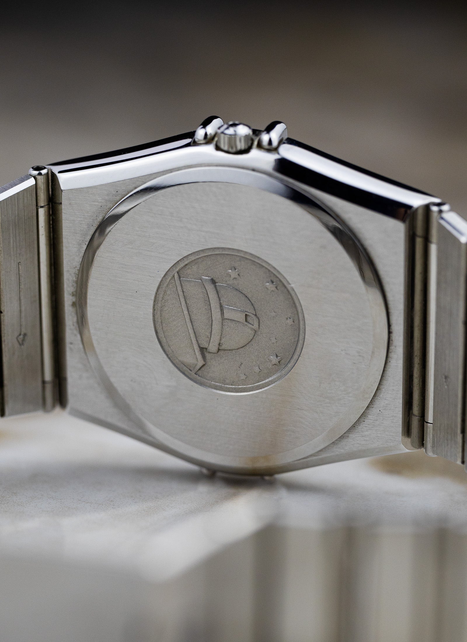 1980s Omega Constellation Manhattan 396.1070 cal. 1438 Full Set
