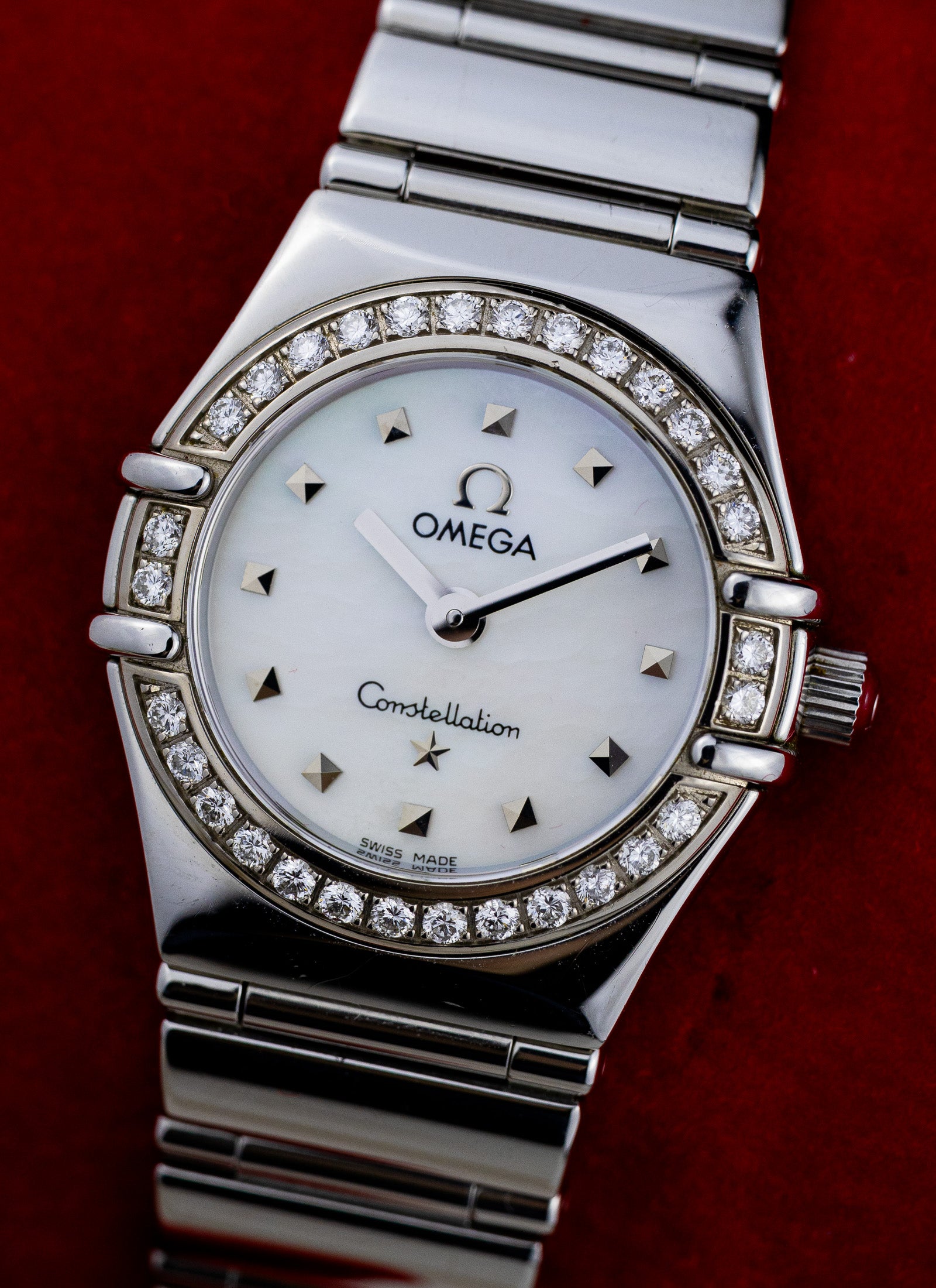 2001 Lady Omega Constellation My Choice Diamonds 1465.71.0 Full Set