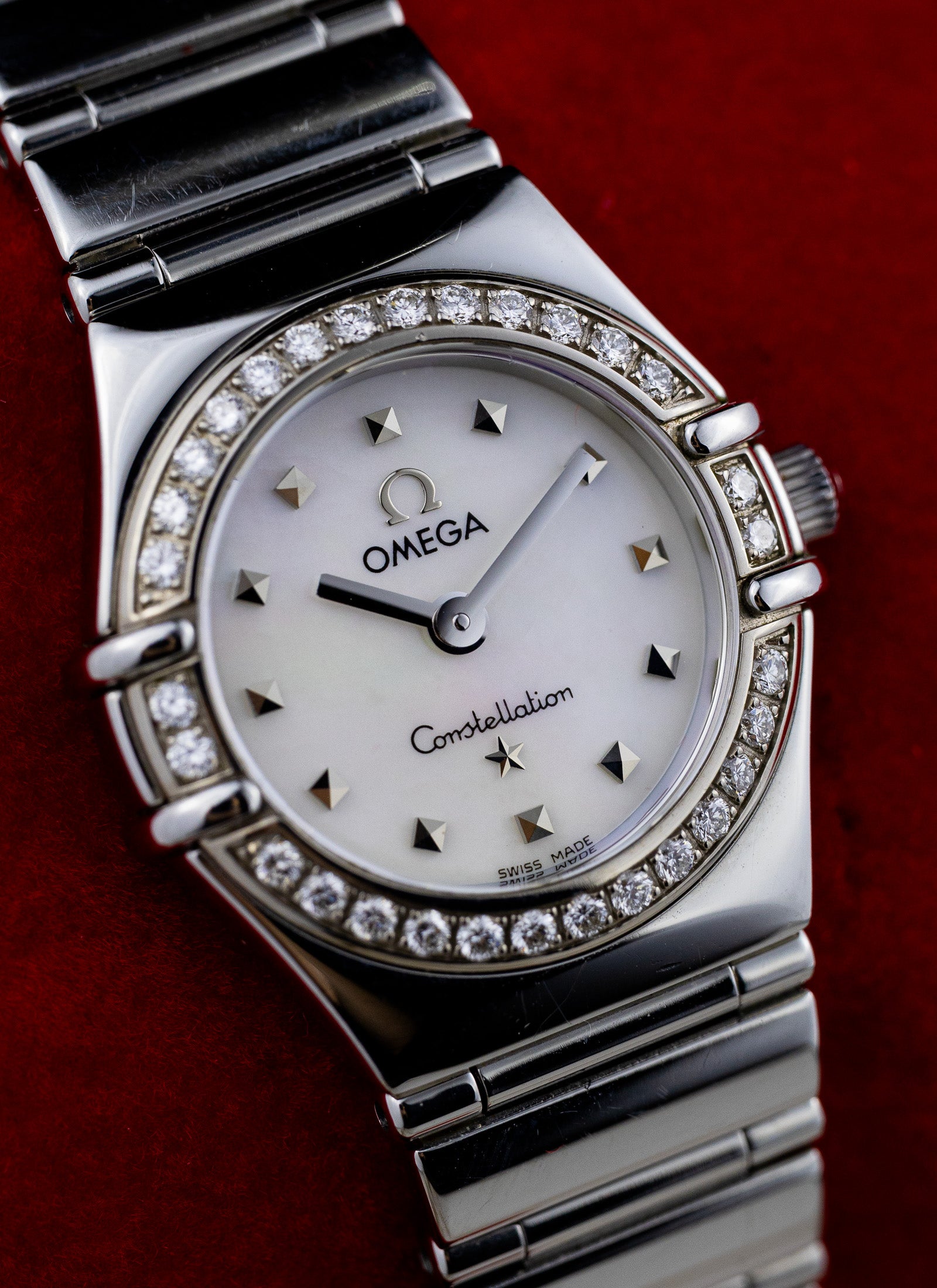 2001 Lady Omega Constellation My Choice Diamonds 1465.71.0 Full Set