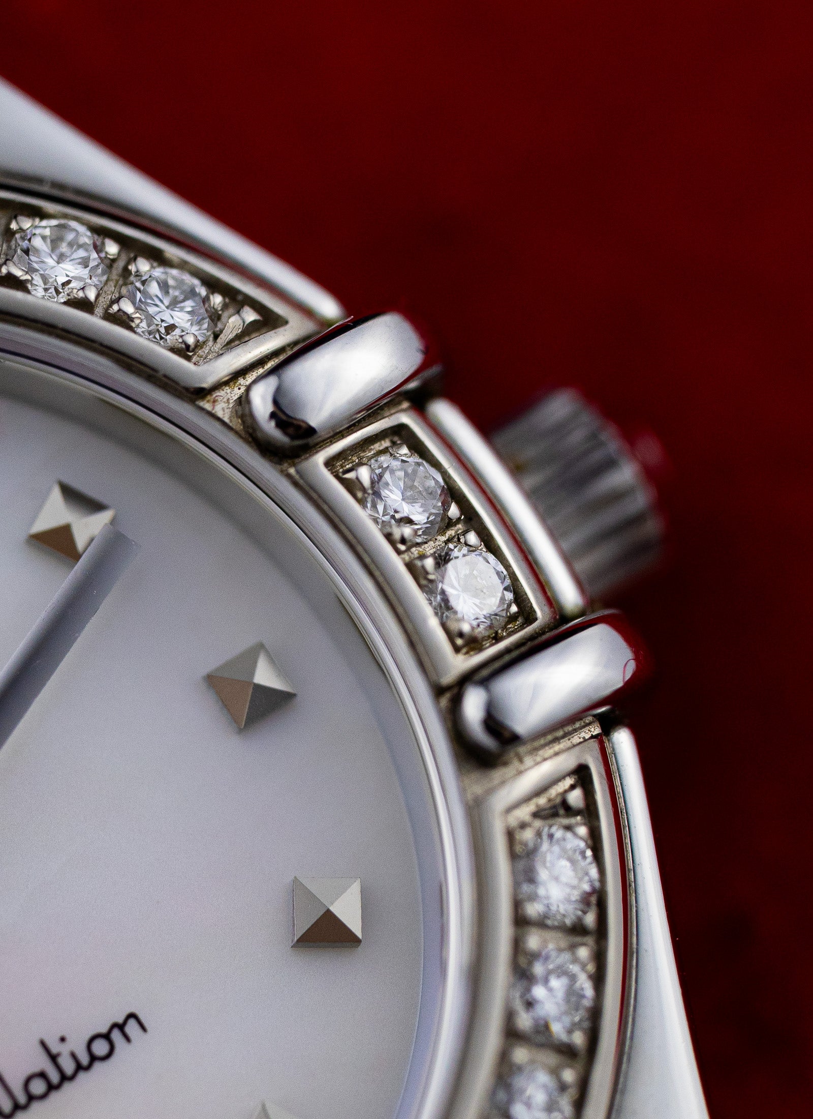 2001 Lady Omega Constellation My Choice Diamonds 1465.71.0 Full Set