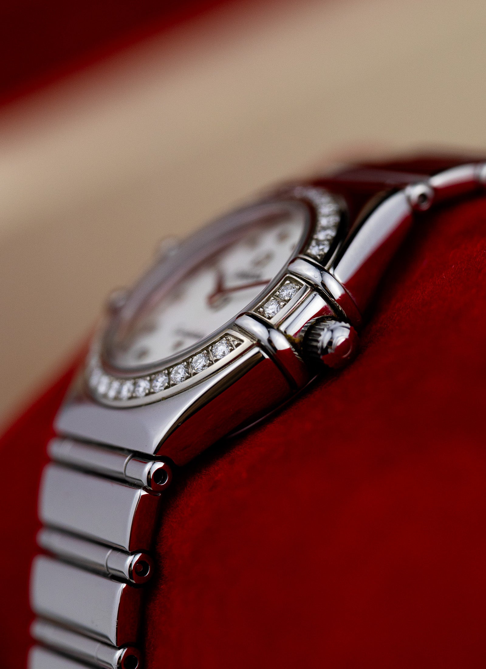 2001 Lady Omega Constellation My Choice Diamonds 1465.71.0 Full Set