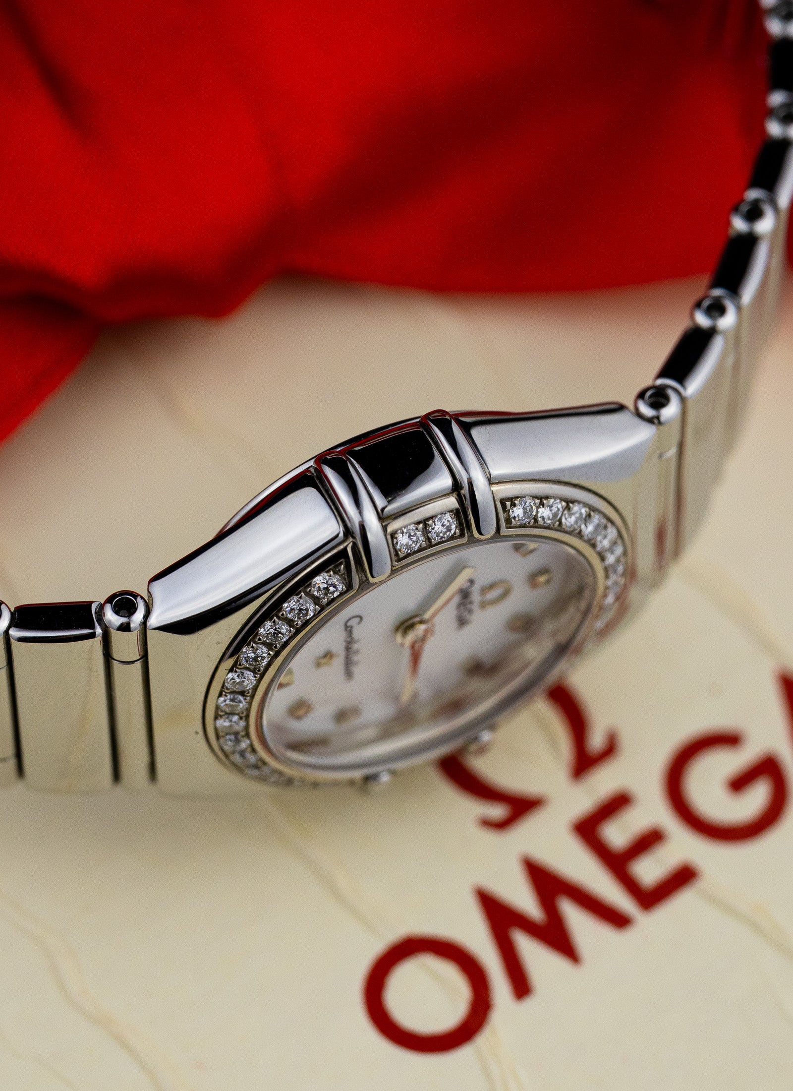 2001 Lady Omega Constellation My Choice Diamonds 1465.71.0 Full Set