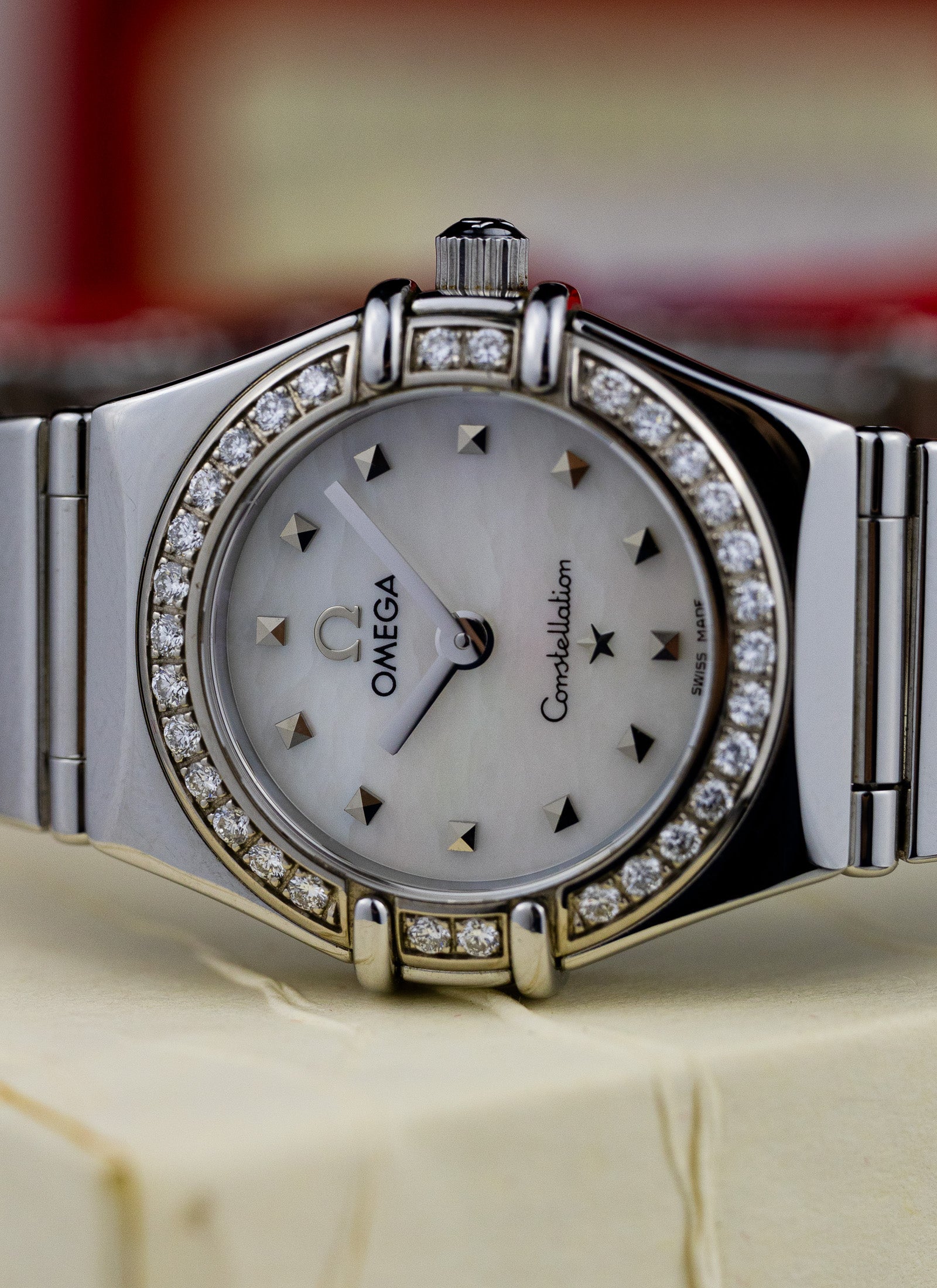 2001 Lady Omega Constellation My Choice Diamonds 1465.71.0 Full Set