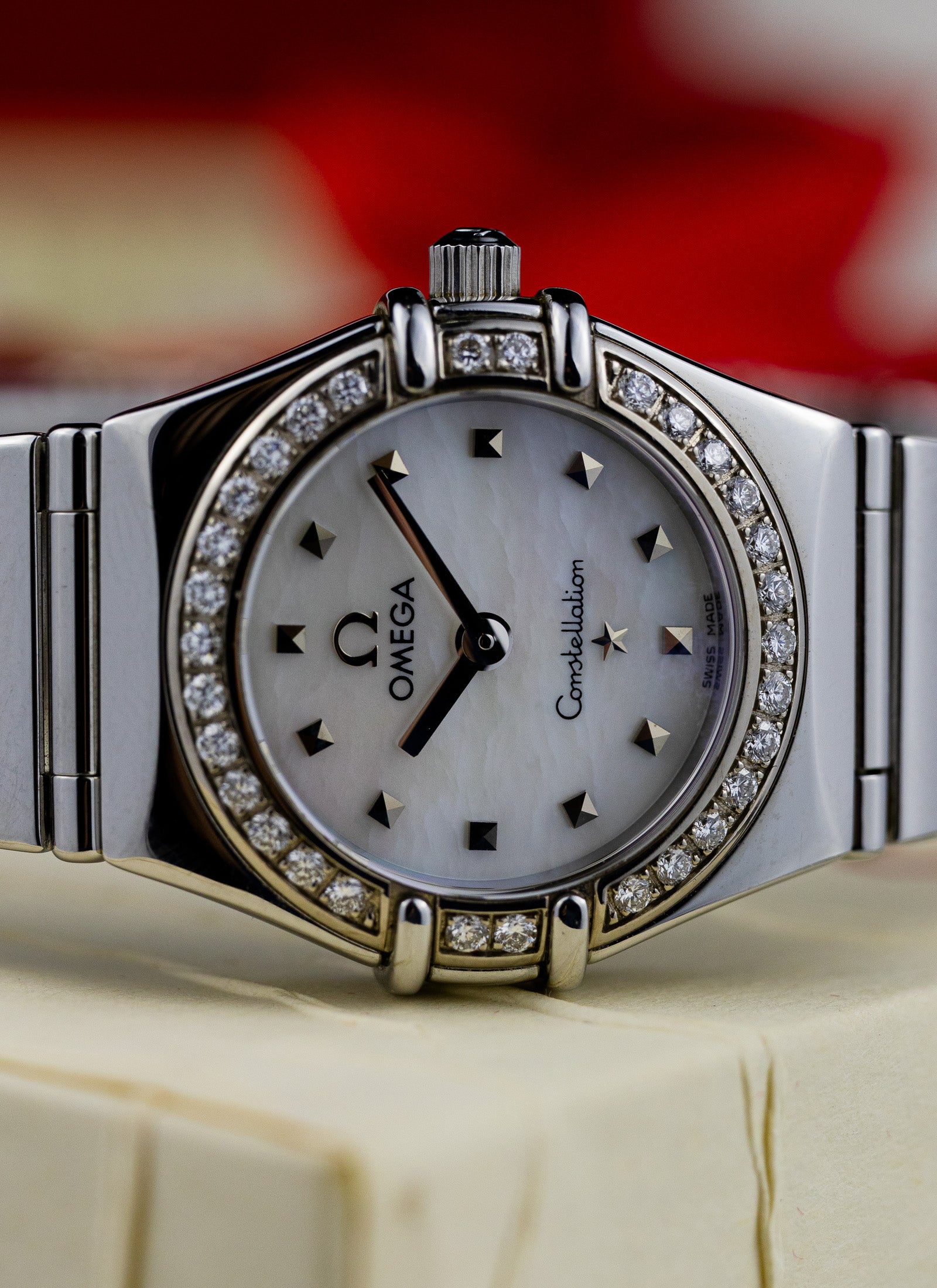 2001 Lady Omega Constellation My Choice Diamonds 1465.71.0 Full Set