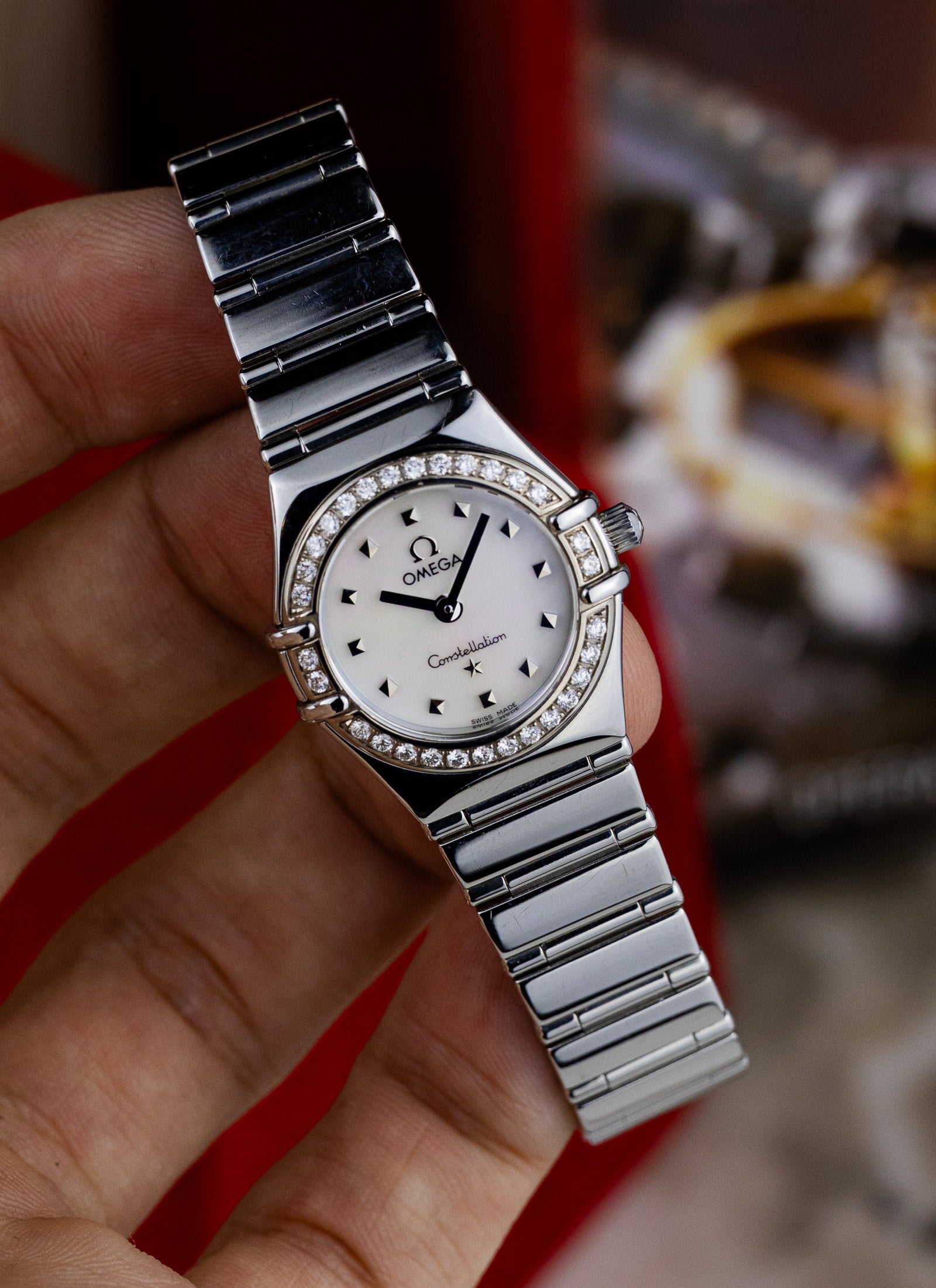 2001 Lady Omega Constellation My Choice Diamonds 1465.71.0 Full Set