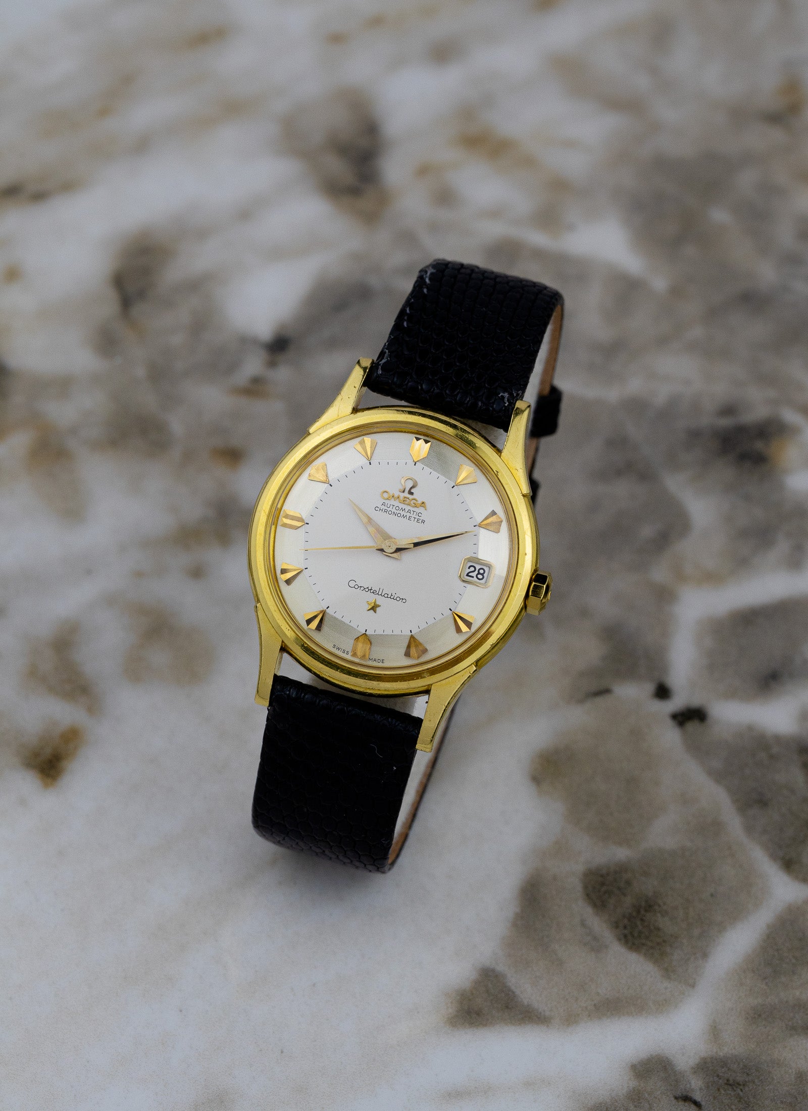 1961 18K Omega Constellation Pie Pan 14393 cal. 561