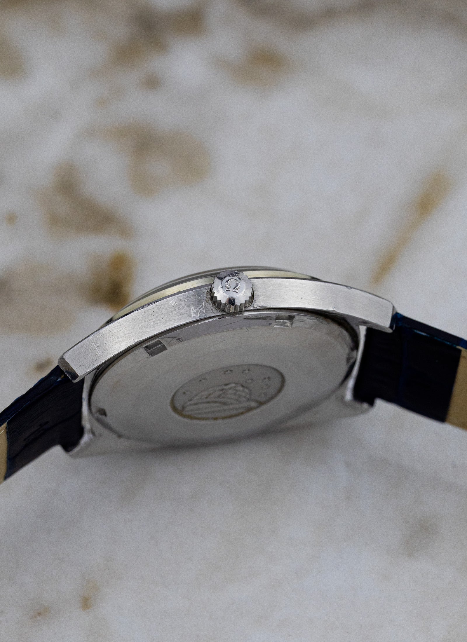 1969 Omega Constellation C Shape 168.027 cal.564 Navy Dial