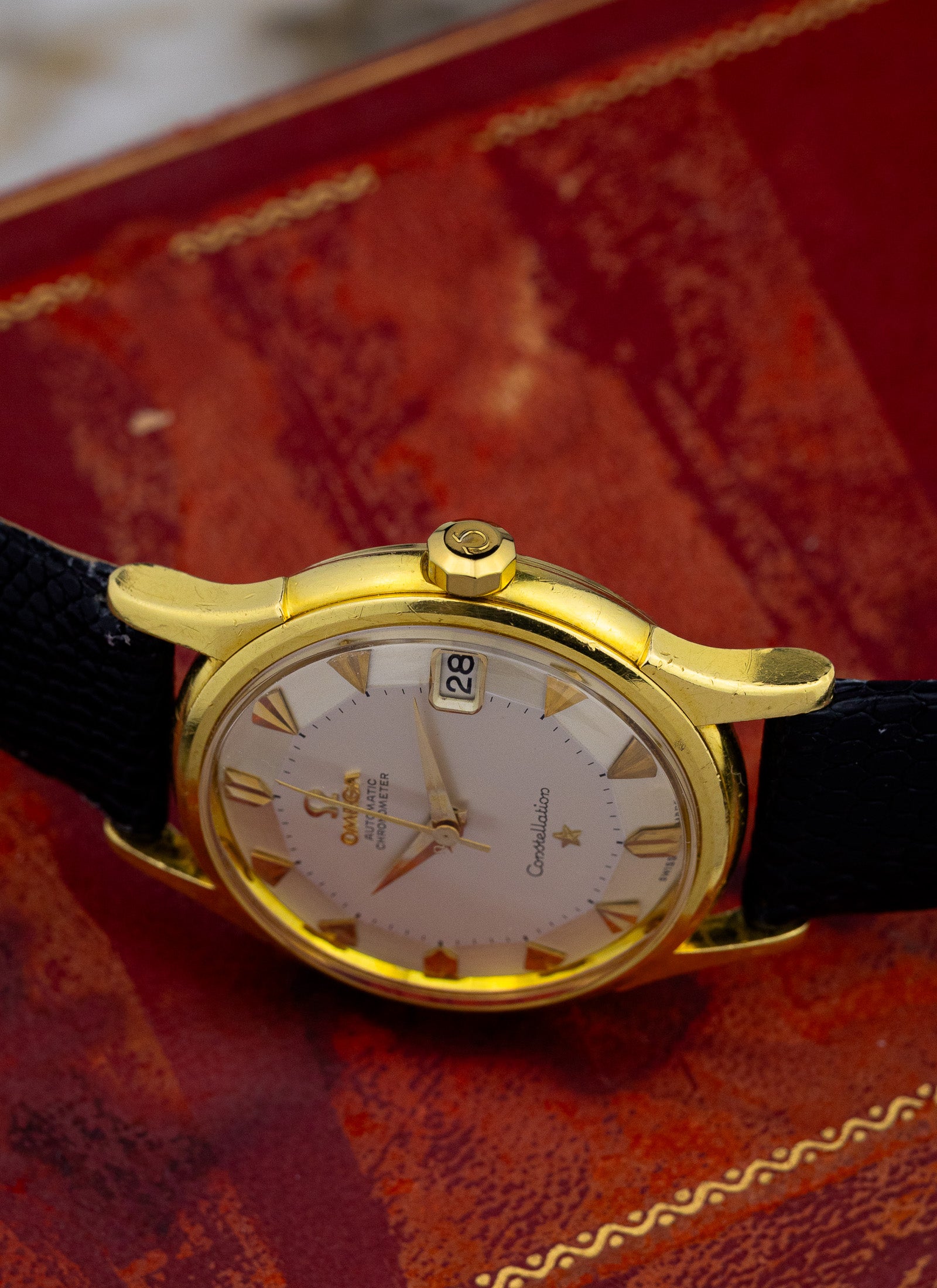 1961 18K Omega Constellation Pie Pan 14393 cal. 561