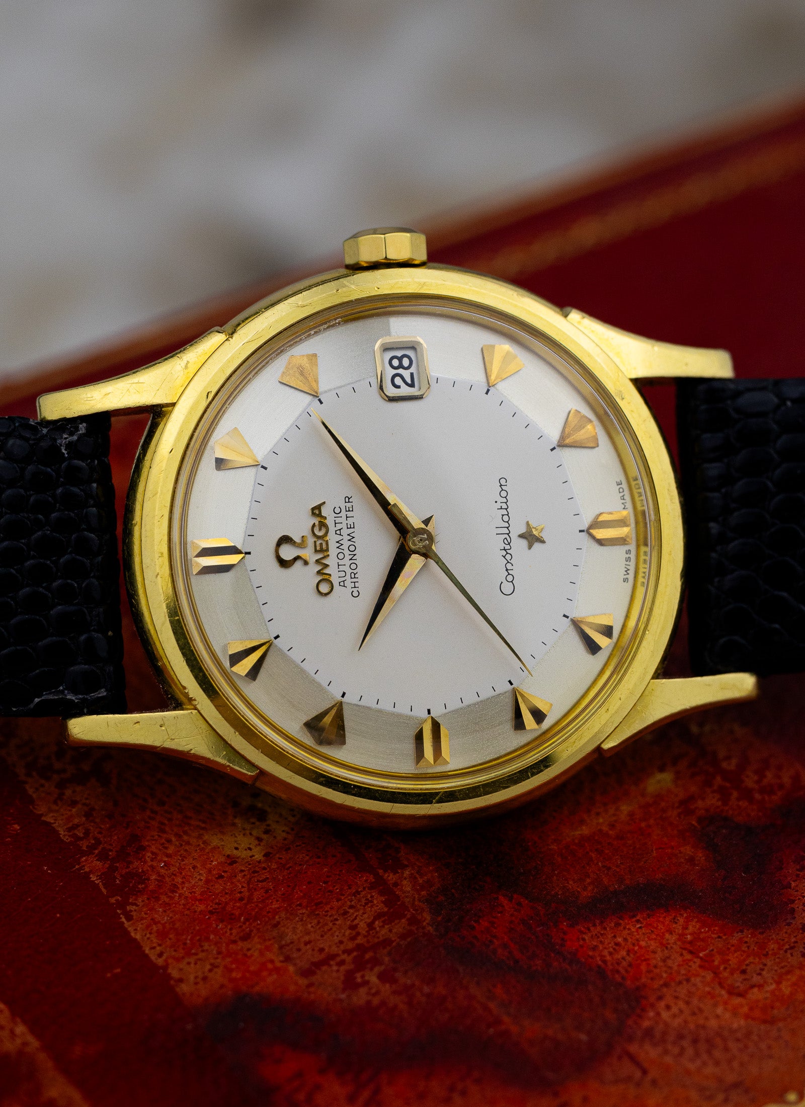 1961 18K Omega Constellation Pie Pan 14393 cal. 561