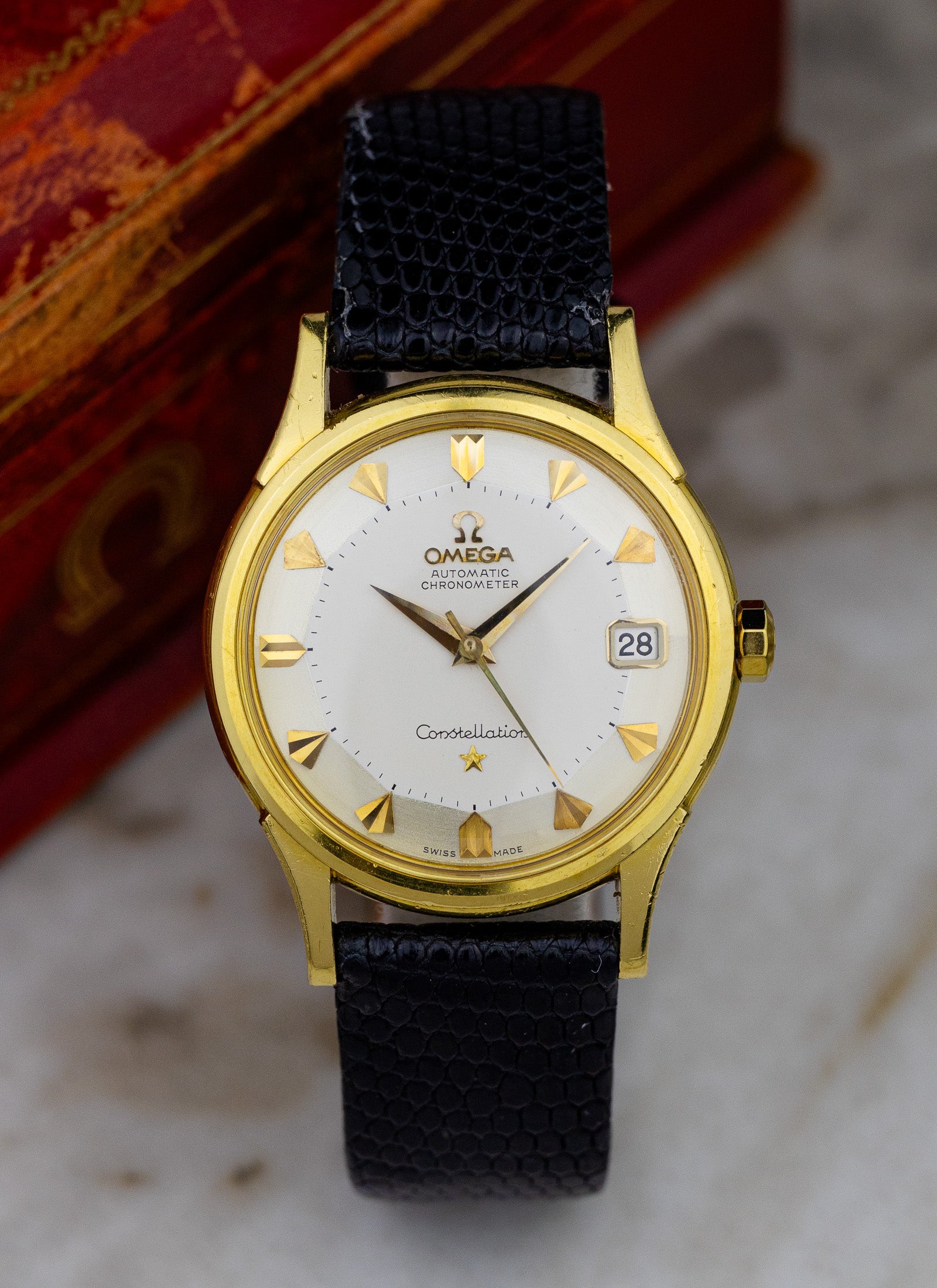 1961 18K Omega Constellation Pie Pan 14393 cal. 561