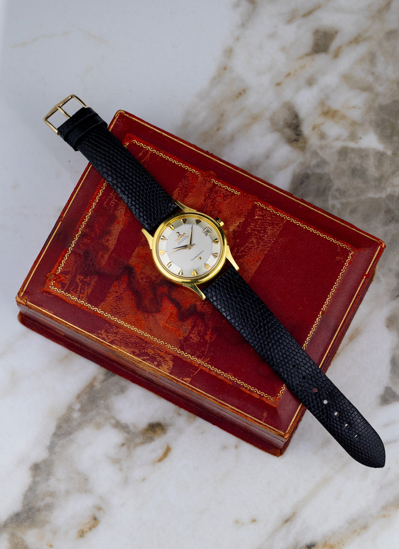 1961 18K Omega Constellation Pie Pan 14393 cal. 561