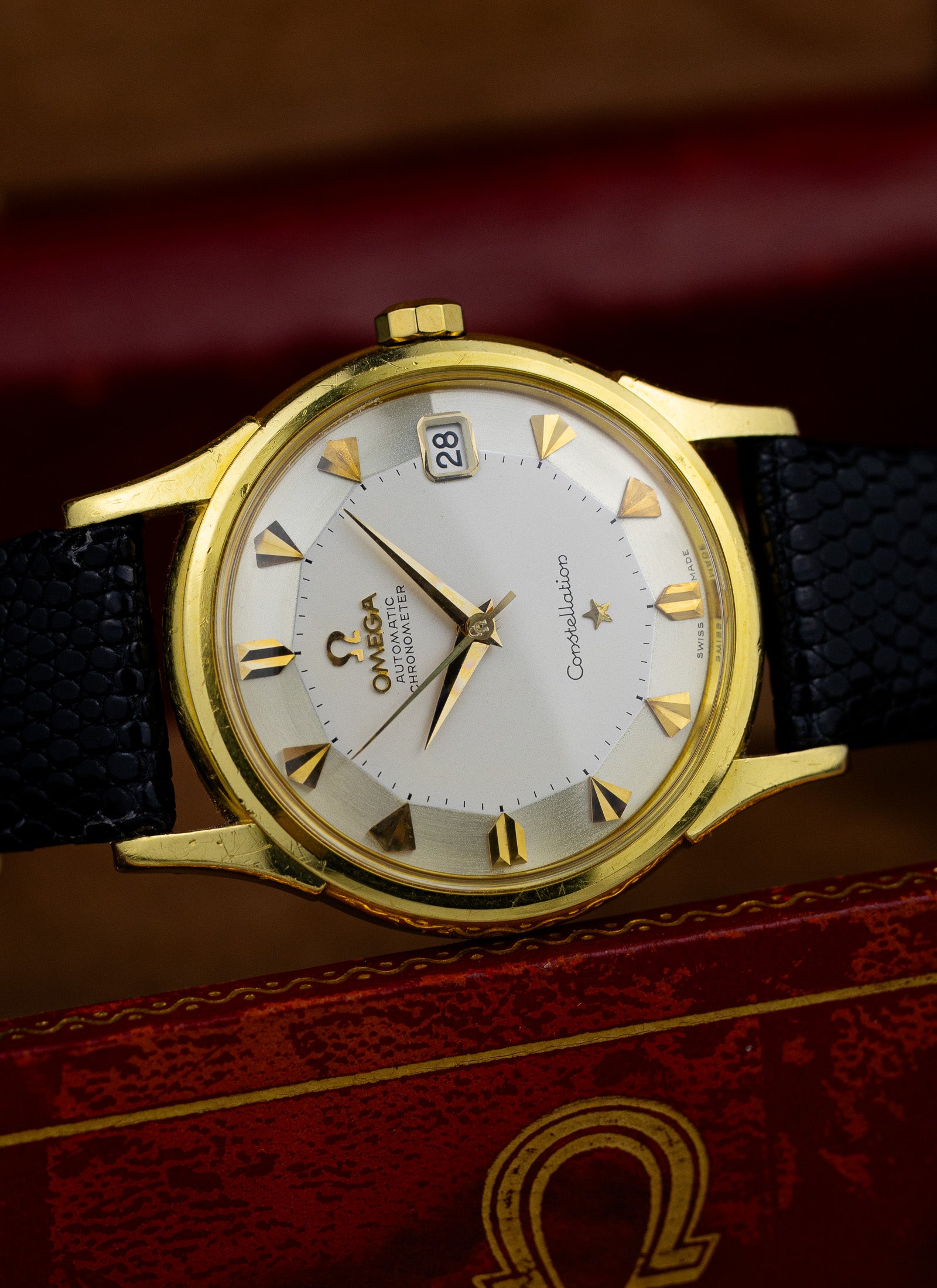 1961 18K Omega Constellation Pie Pan 14393 cal. 561