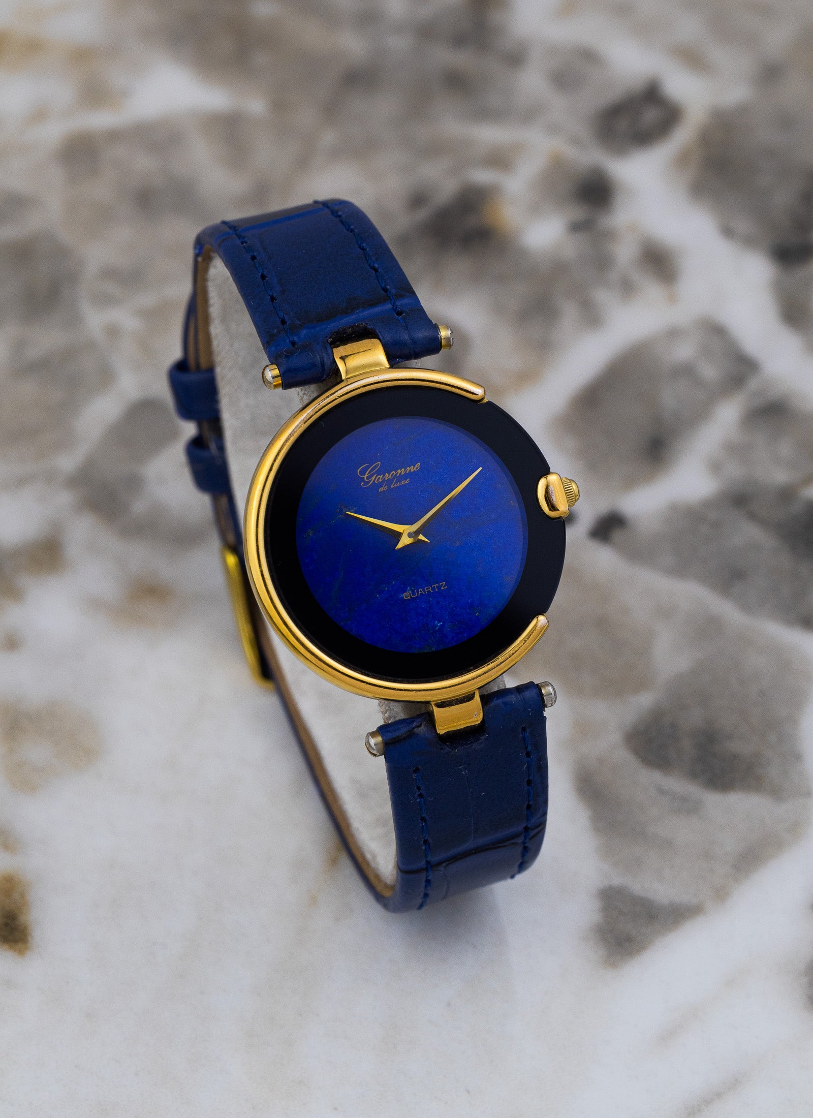 1990s Garonne De Luxe Lapis Lazuli