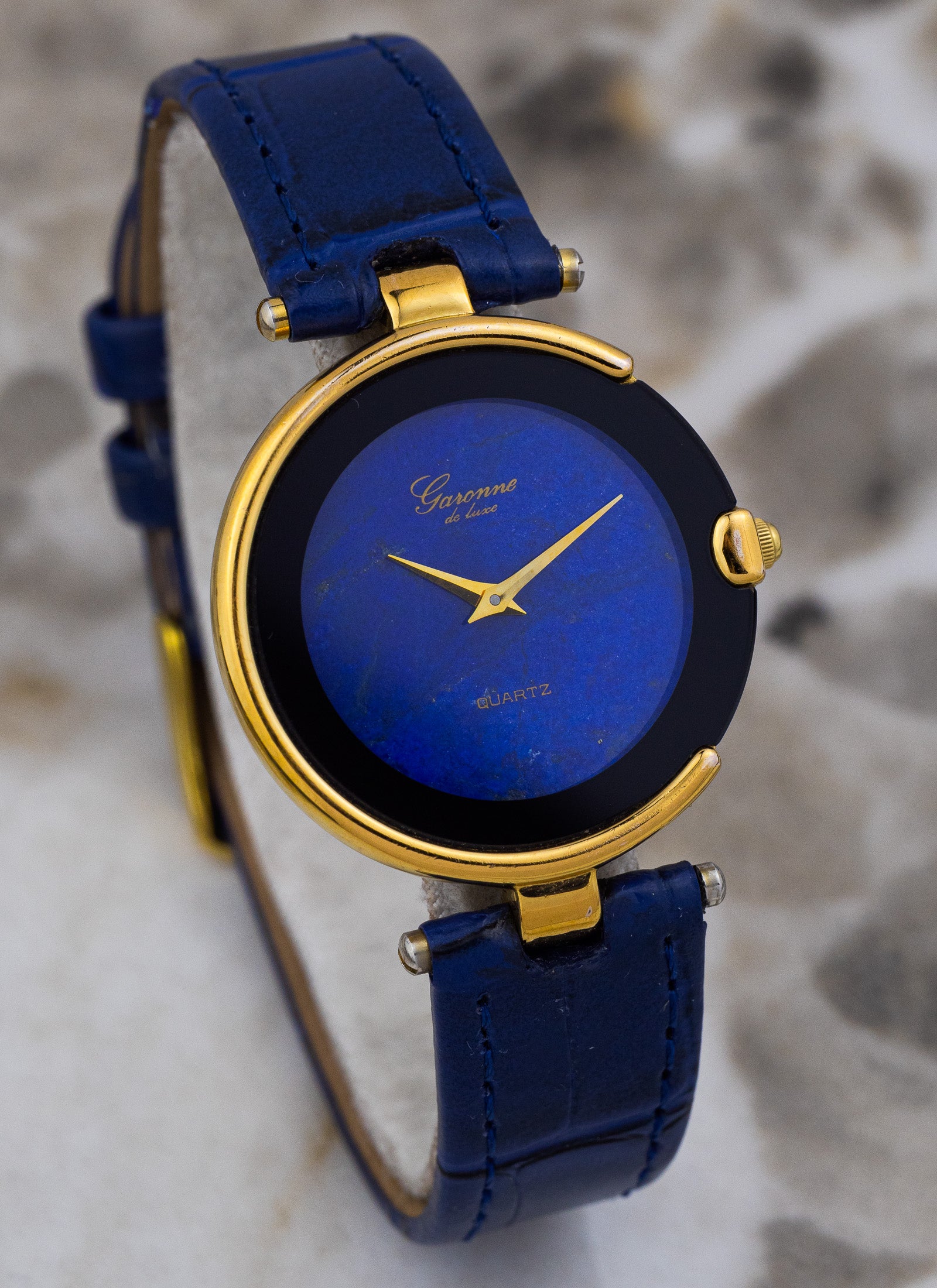 1990s Garonne De Luxe Lapis Lazuli
