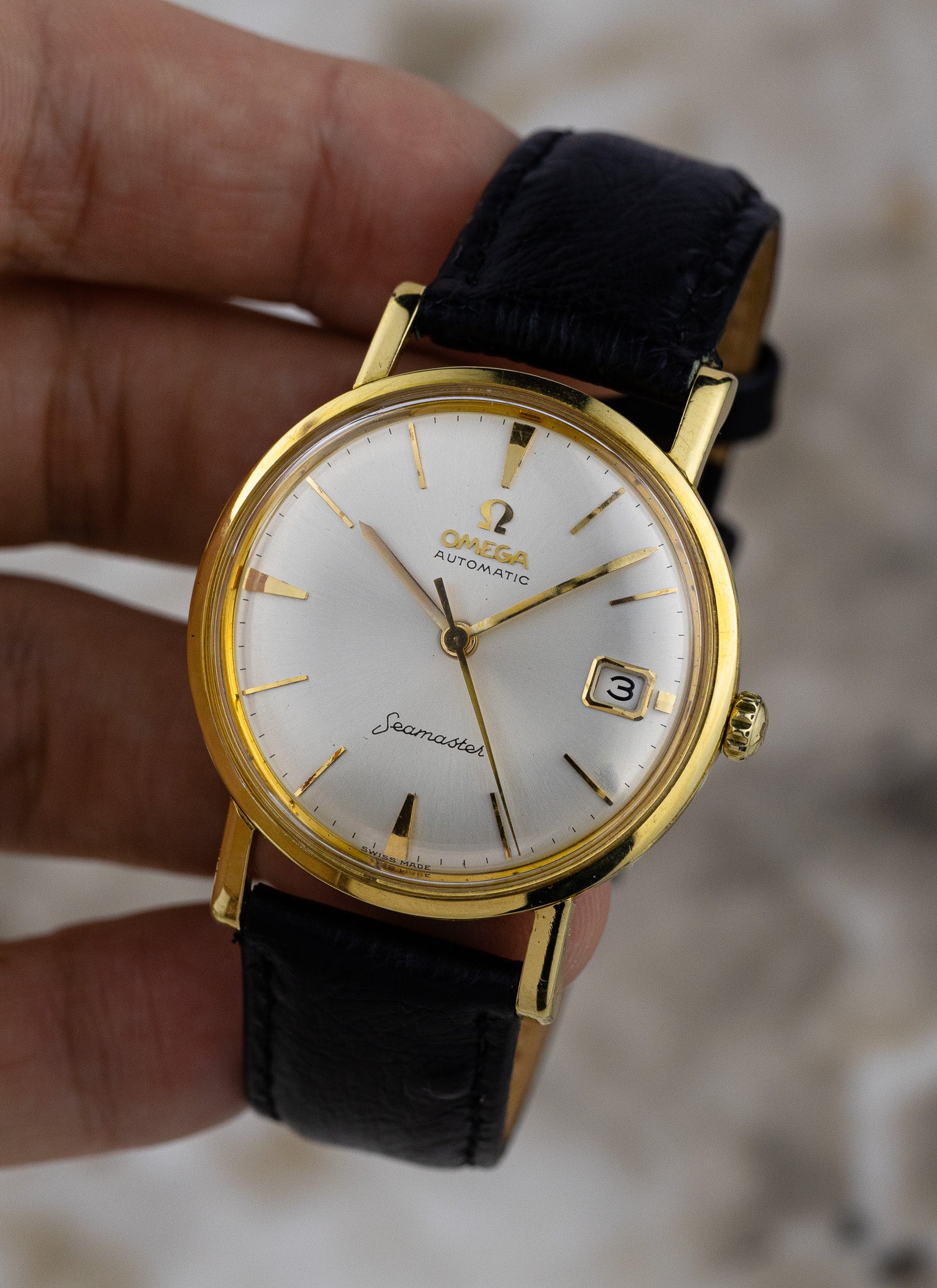 1961 18K Omega Seamaster 14743 cal. 562