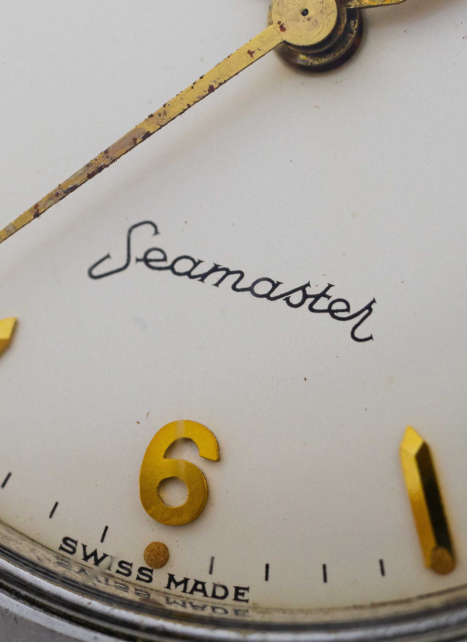 1959 Omega Seamaster 14759 1 SC cal. 600 White Cream