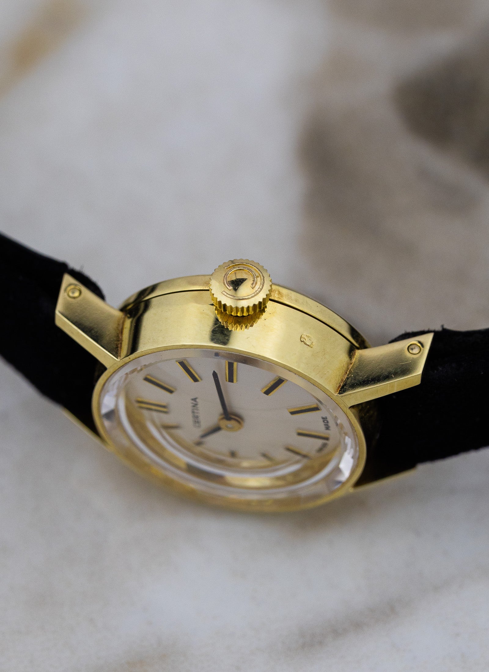 1970s 14K Lady Certina Cocktail watch cal. 13-22
