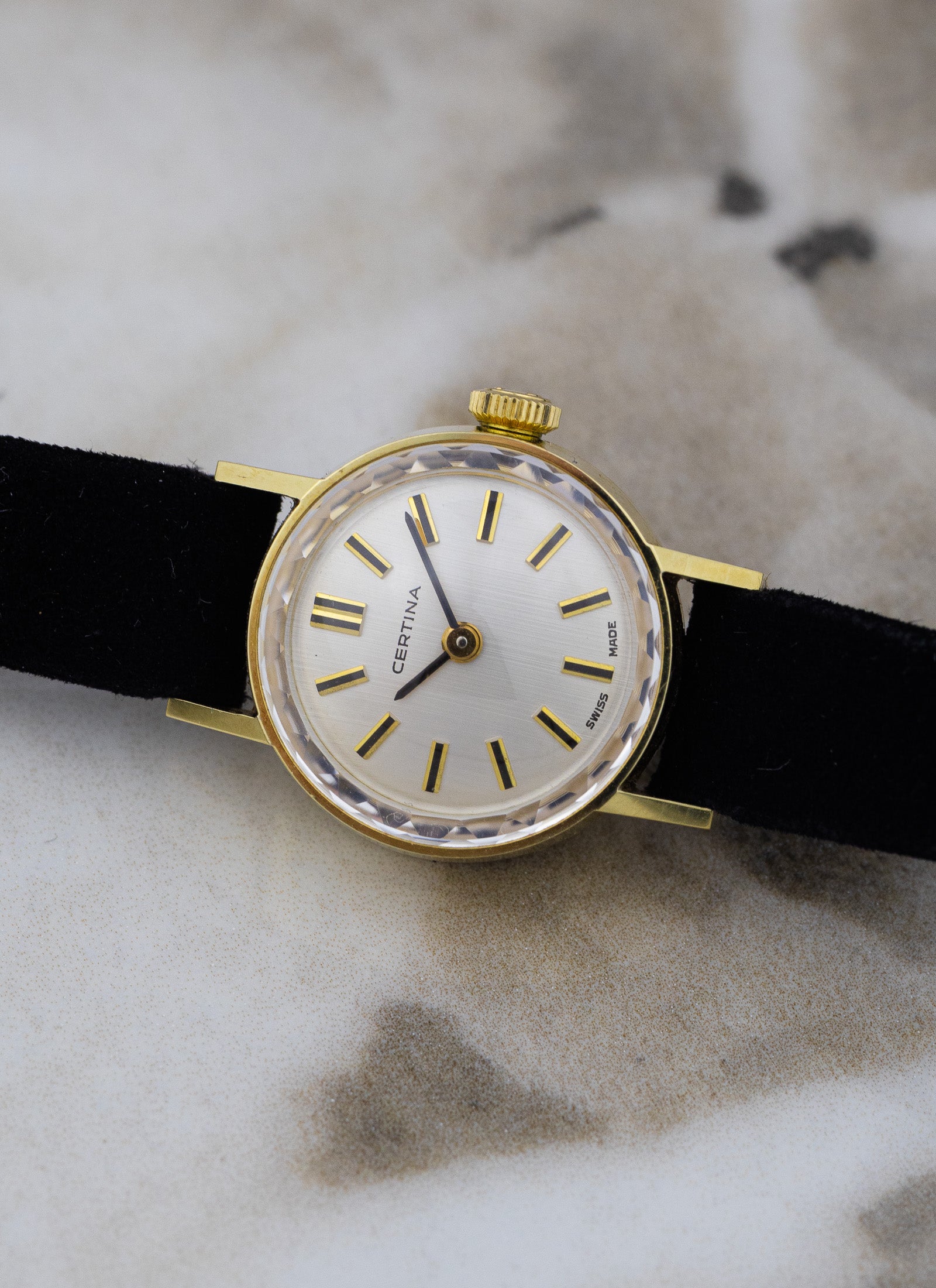 1970s 14K Lady Certina Cocktail watch cal. 13-22