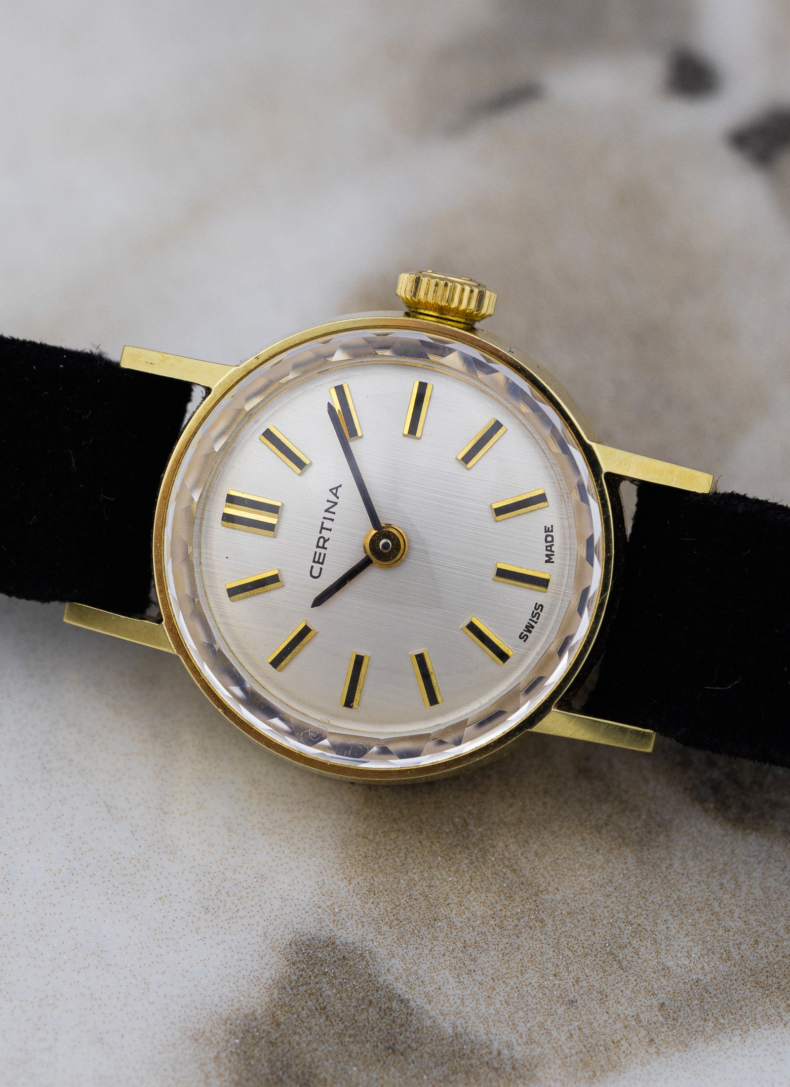 1970s 14K Lady Certina Cocktail watch cal. 13-22