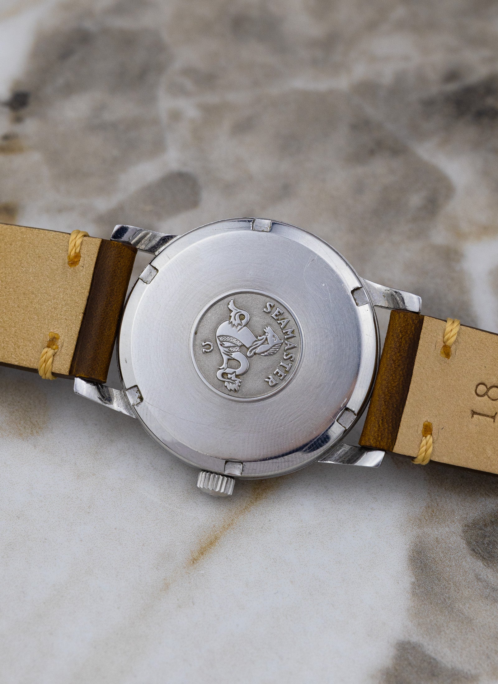 1959 Omega Seamaster 14759 1 SC cal. 600 White Cream