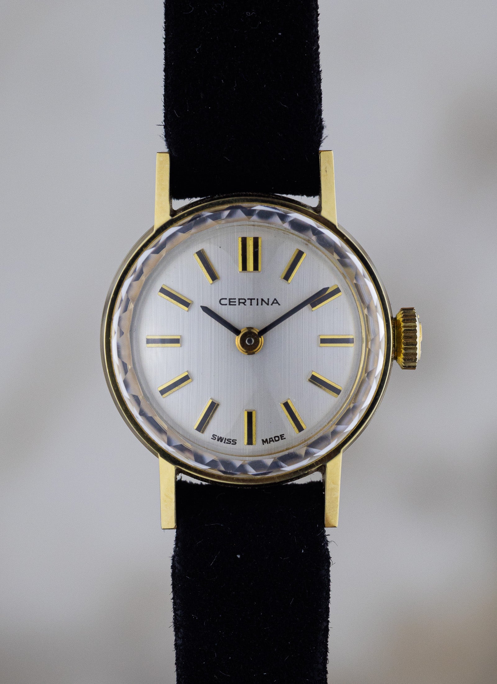 1970s 14K Lady Certina Cocktail watch cal. 13-22