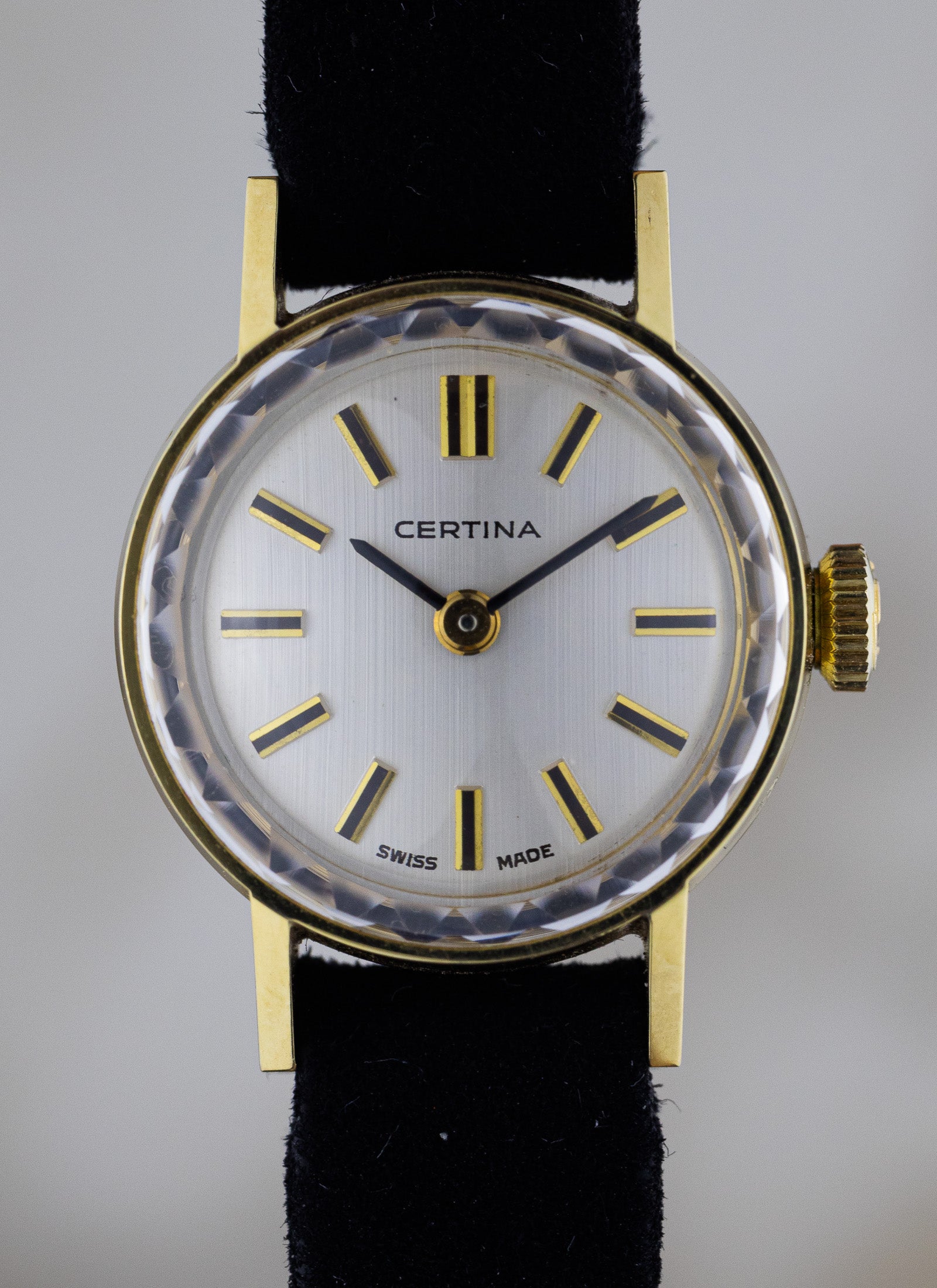 1970s 14K Lady Certina Cocktail watch cal. 13-22