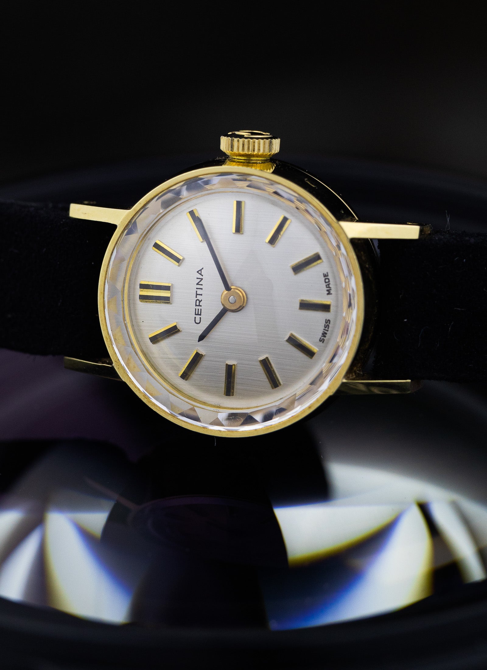 1970s 14K Lady Certina Cocktail watch cal. 13-22