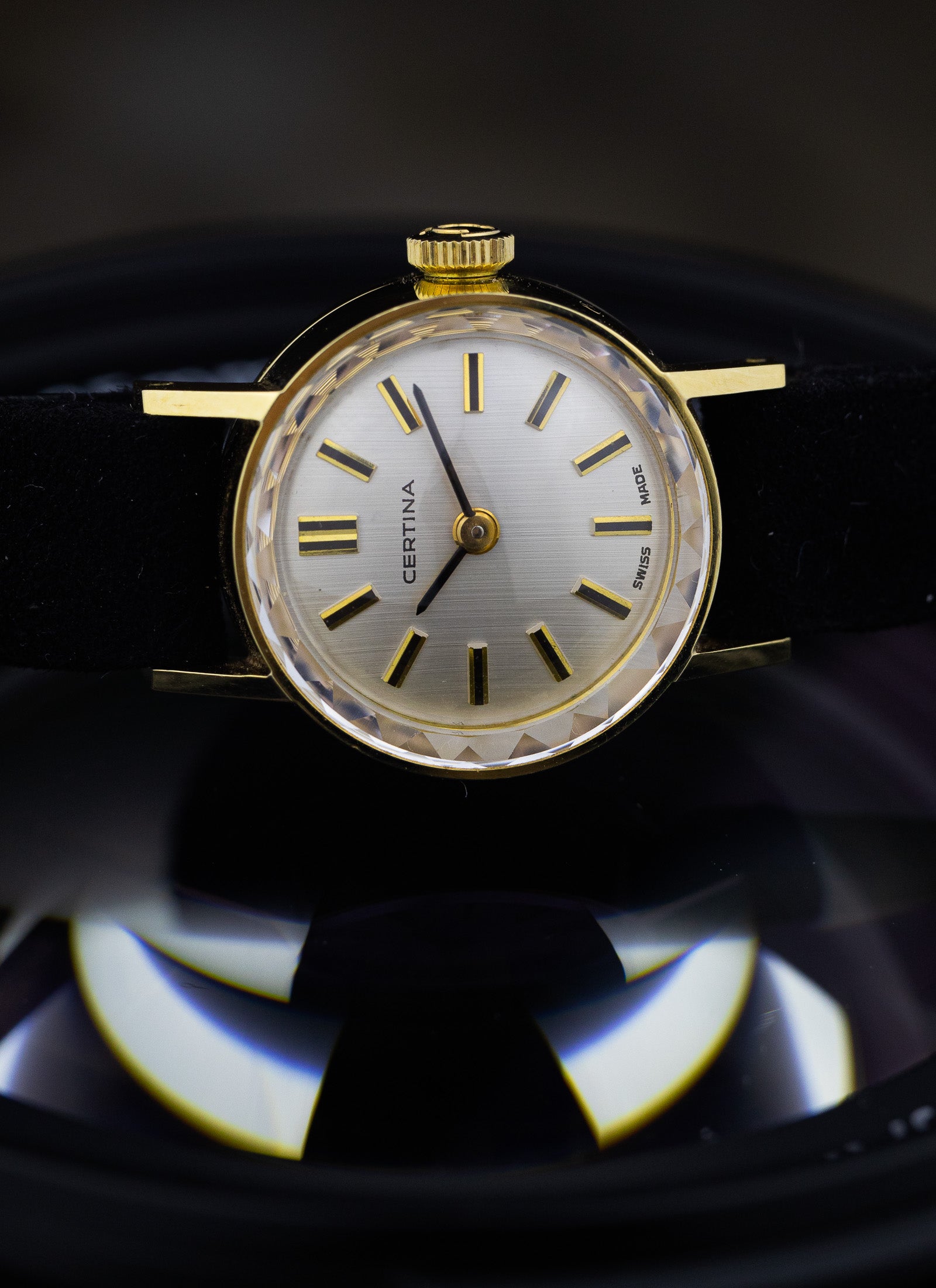 1970s 14K Lady Certina Cocktail watch cal. 13-22
