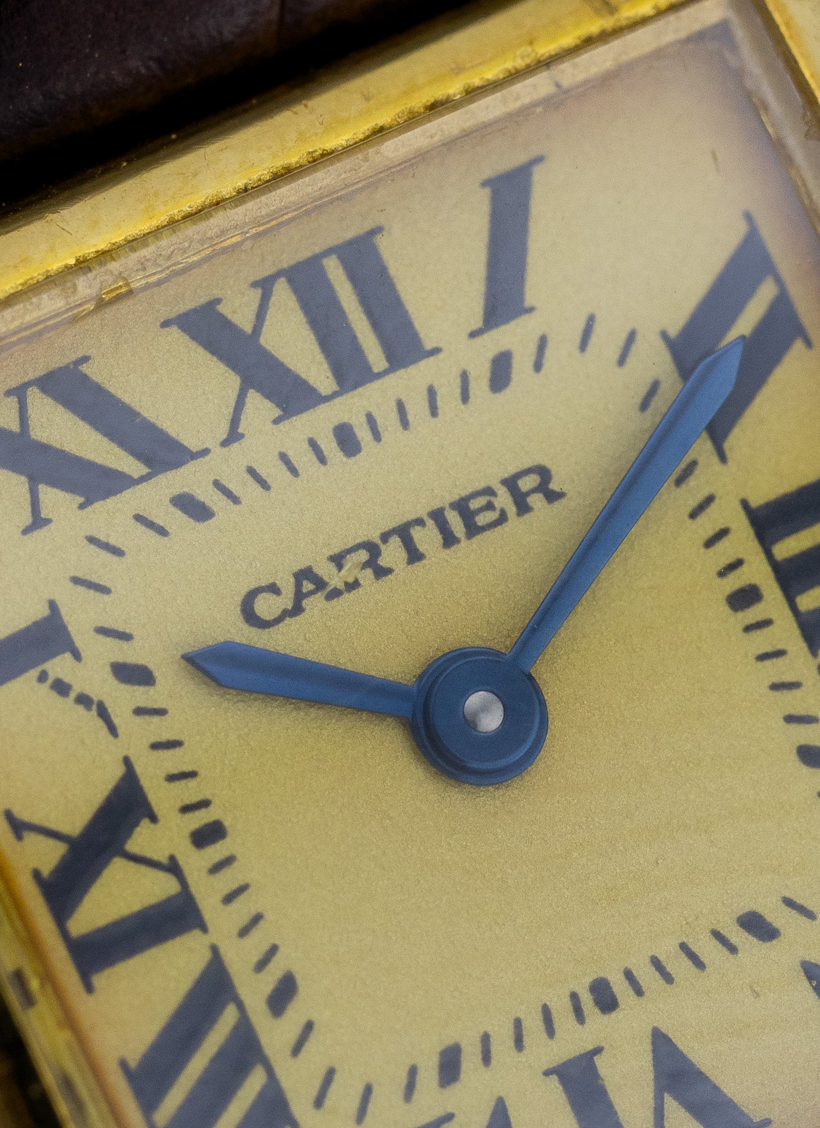 2000s 18K Cartier Tank Francaise 1820
