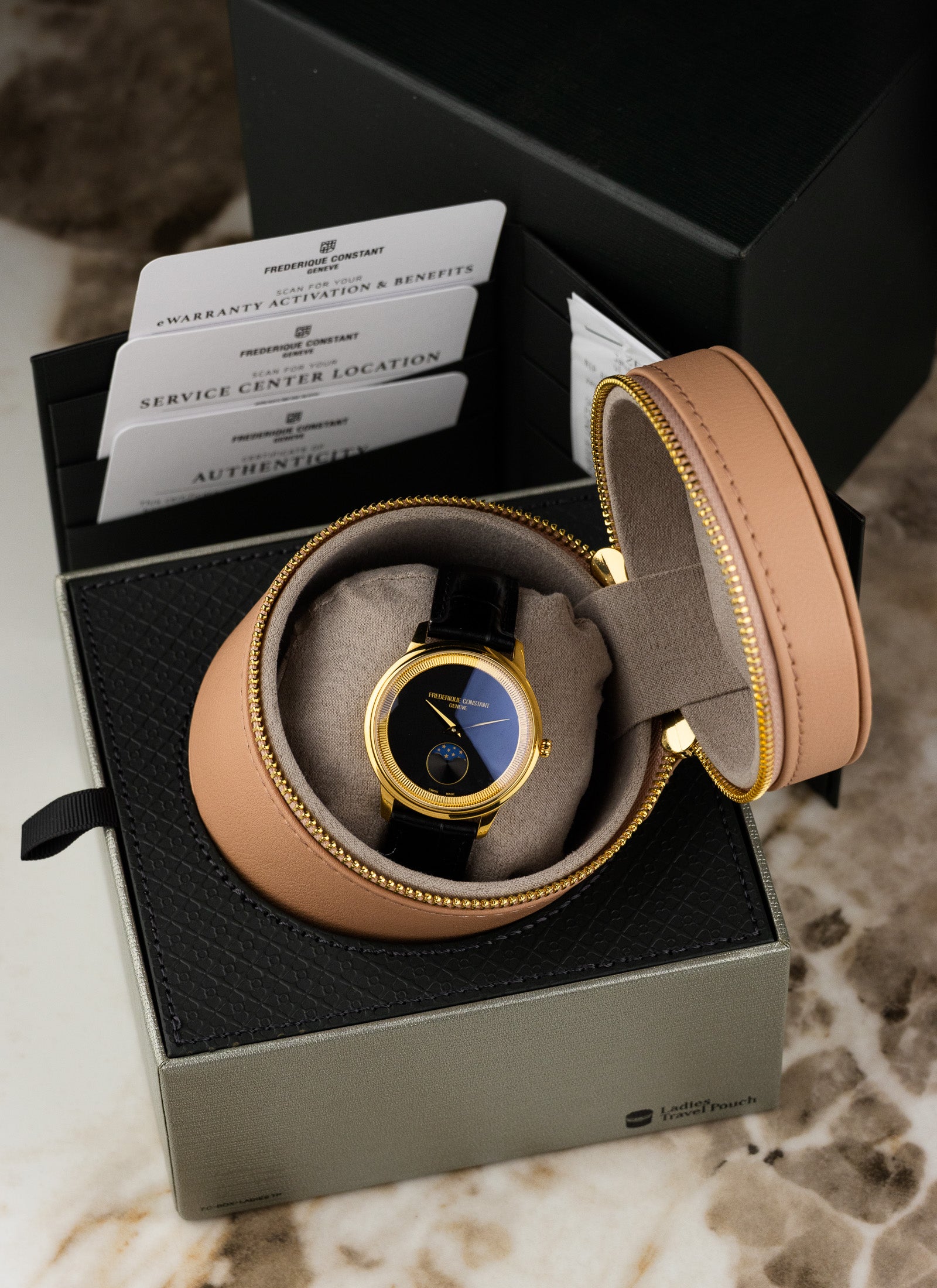 2026 Frederique Constant Classics Moneta Moonphase FC-206B3S5 Full Set